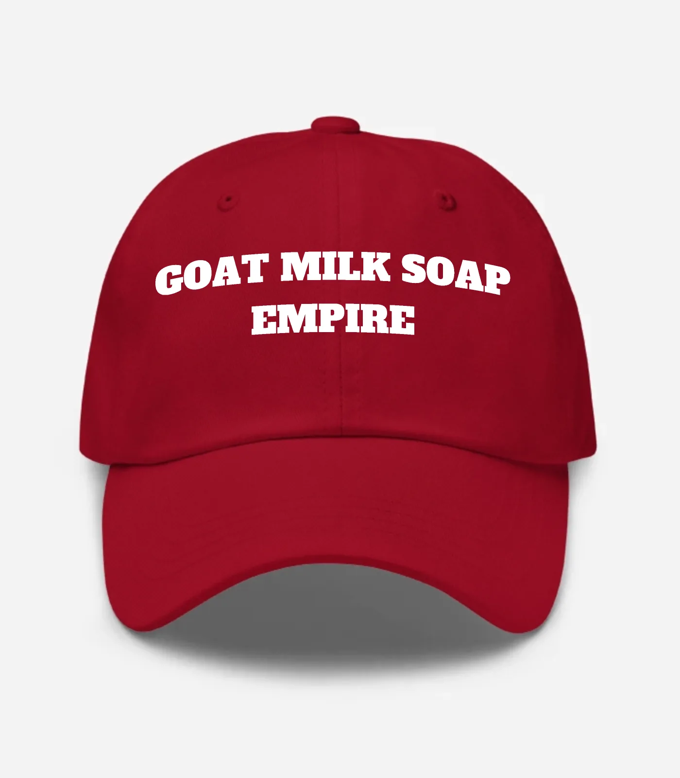 Goat Milk Soap Empire Hat - Cranberry