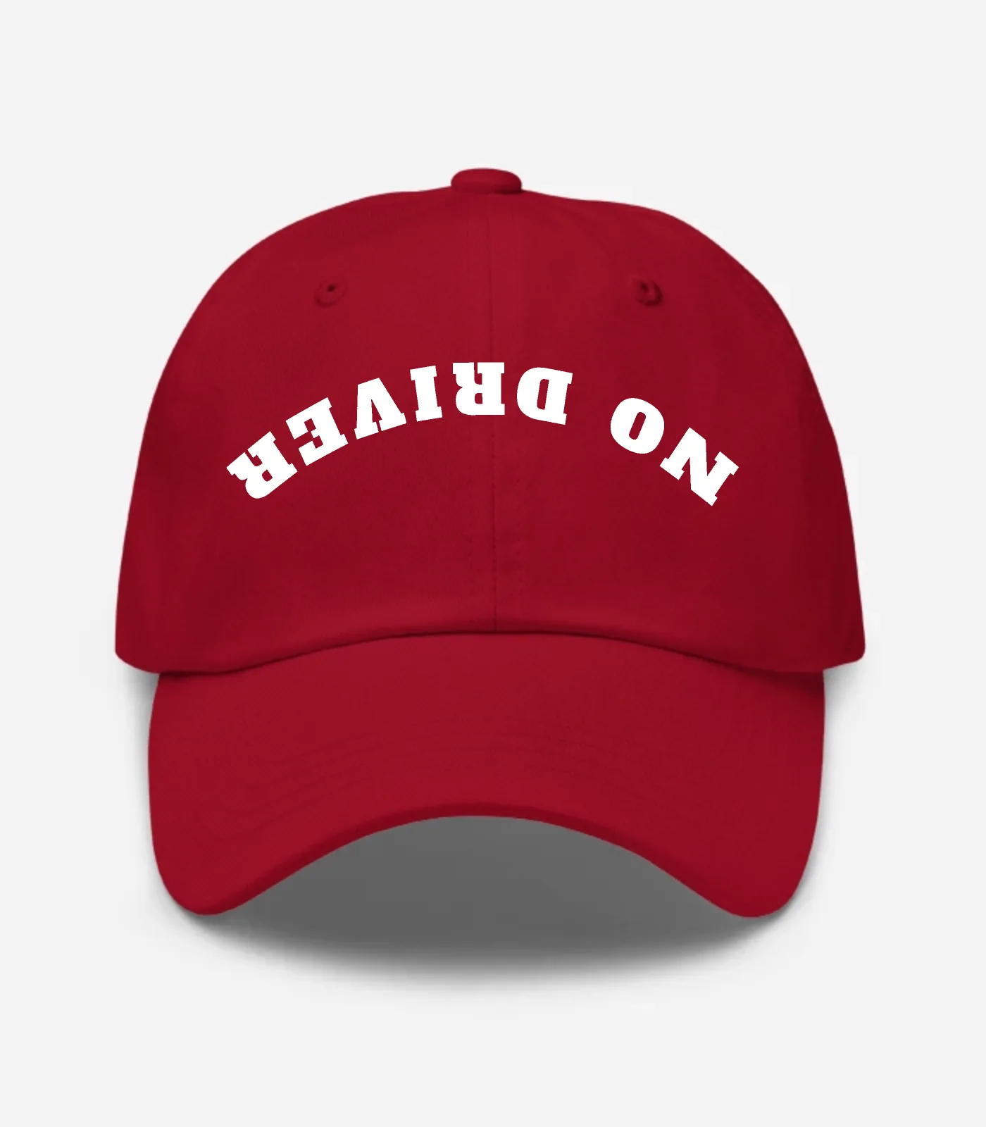 No Driver Hat - Cranberry