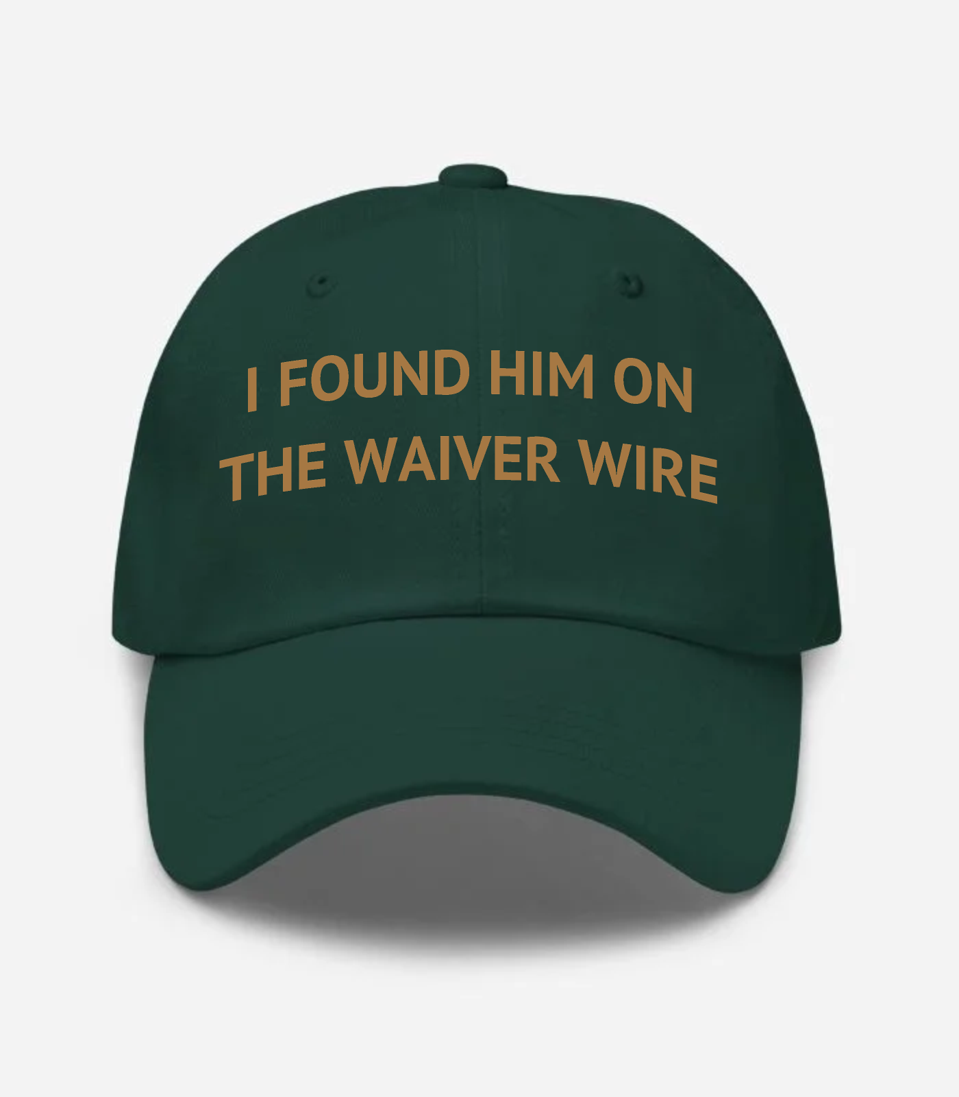 I Found Him On The Waiver Wire Hat - Spruce