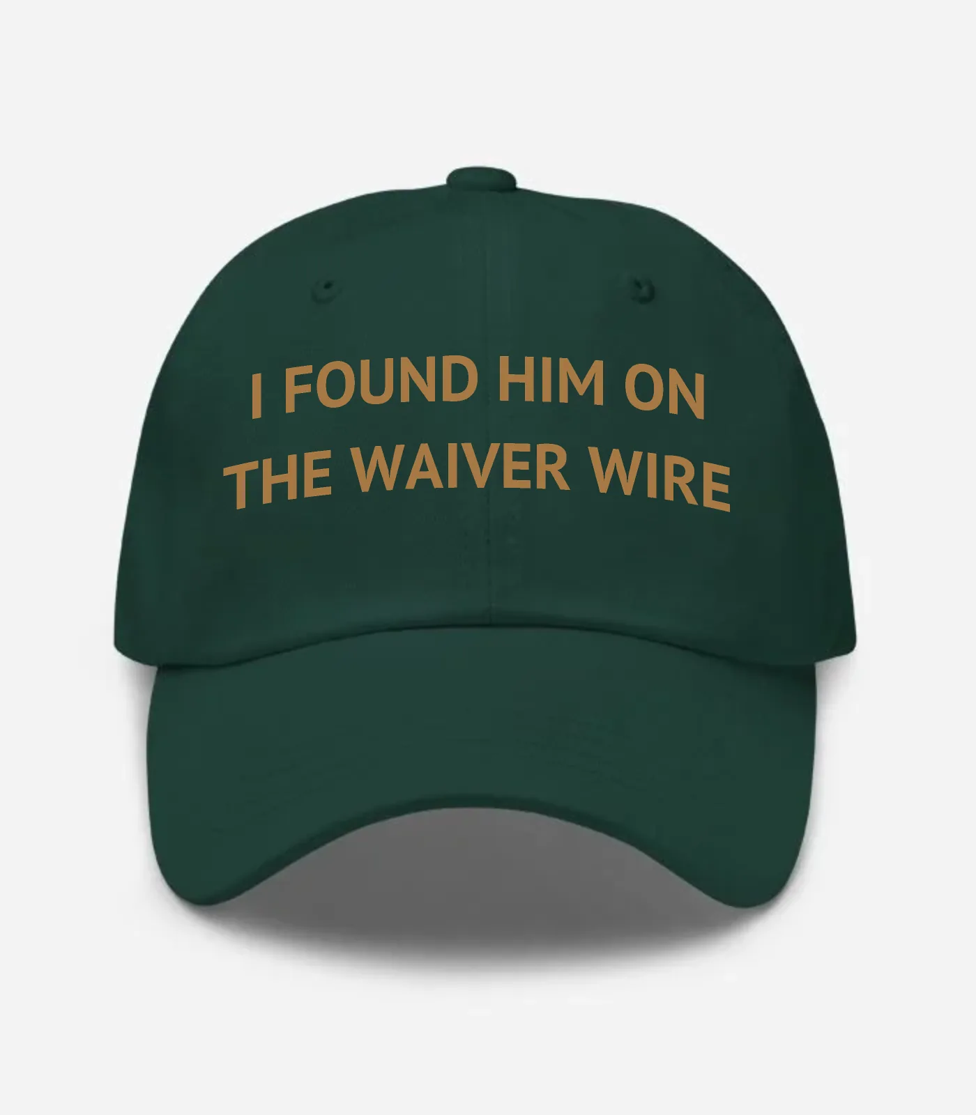 I Found Him On The Waiver Wire Hat - Spruce