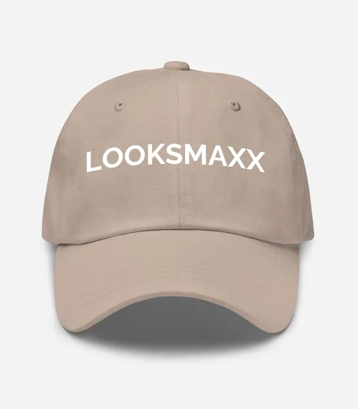 Looksmaxx Hat - Stone