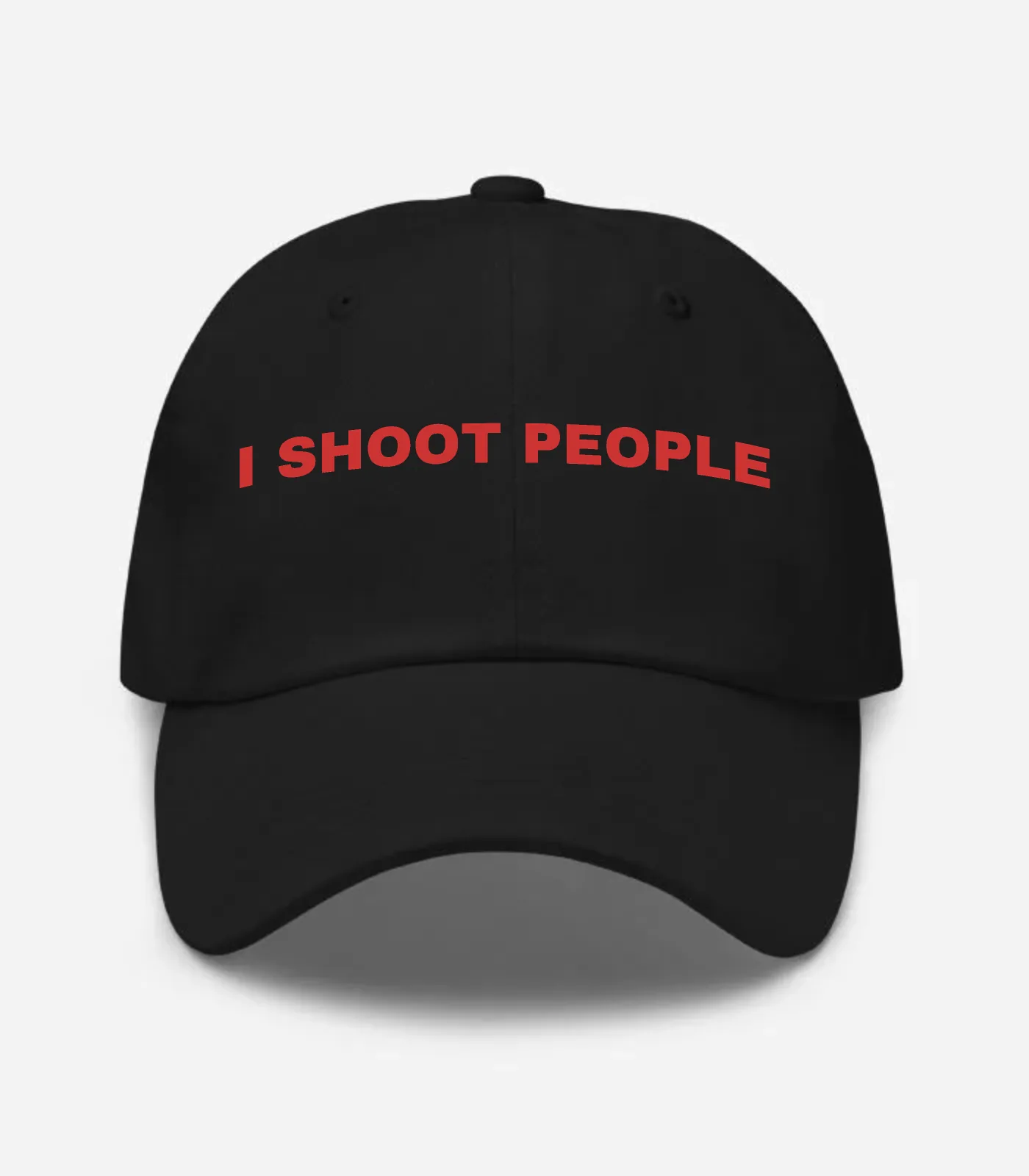 I Shoot People Hat - Black