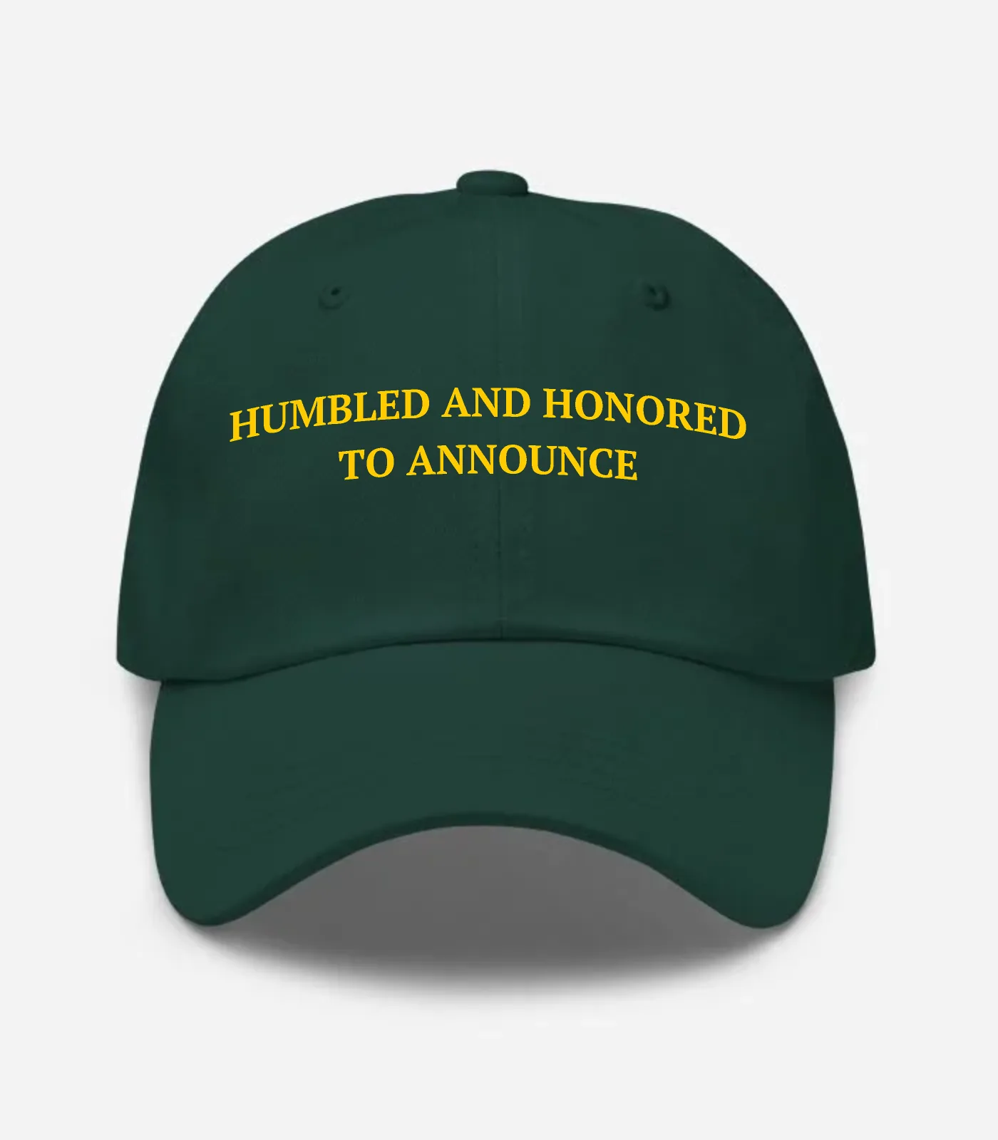 Humbled And Honored To Announce Hat