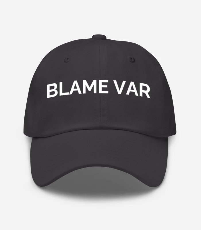 Blame Var Hat - Dark Grey