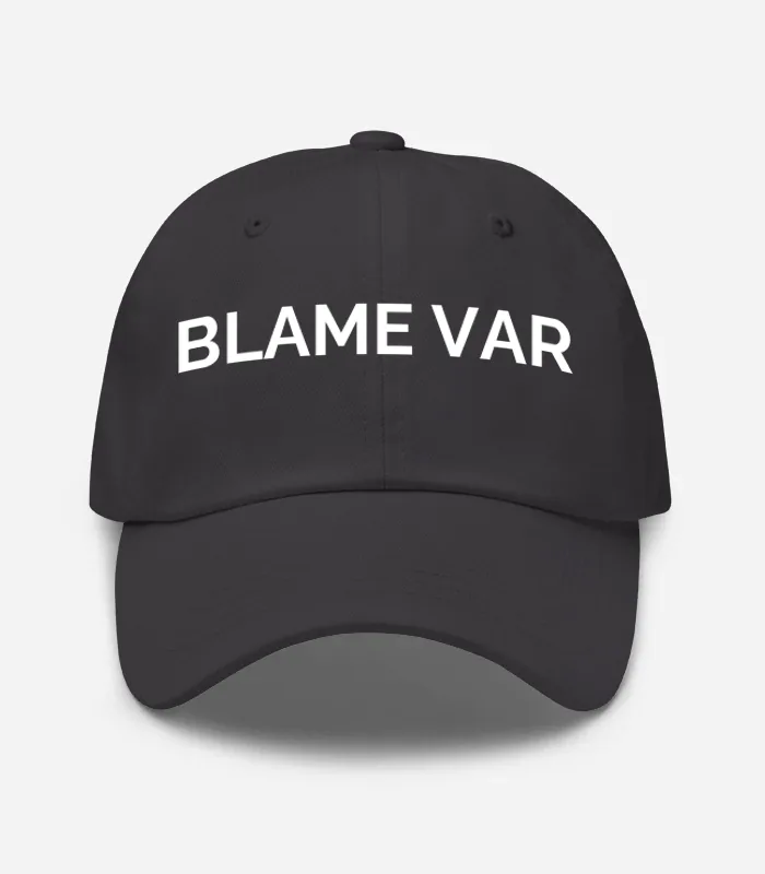 Blame Var Hat - Dark Grey