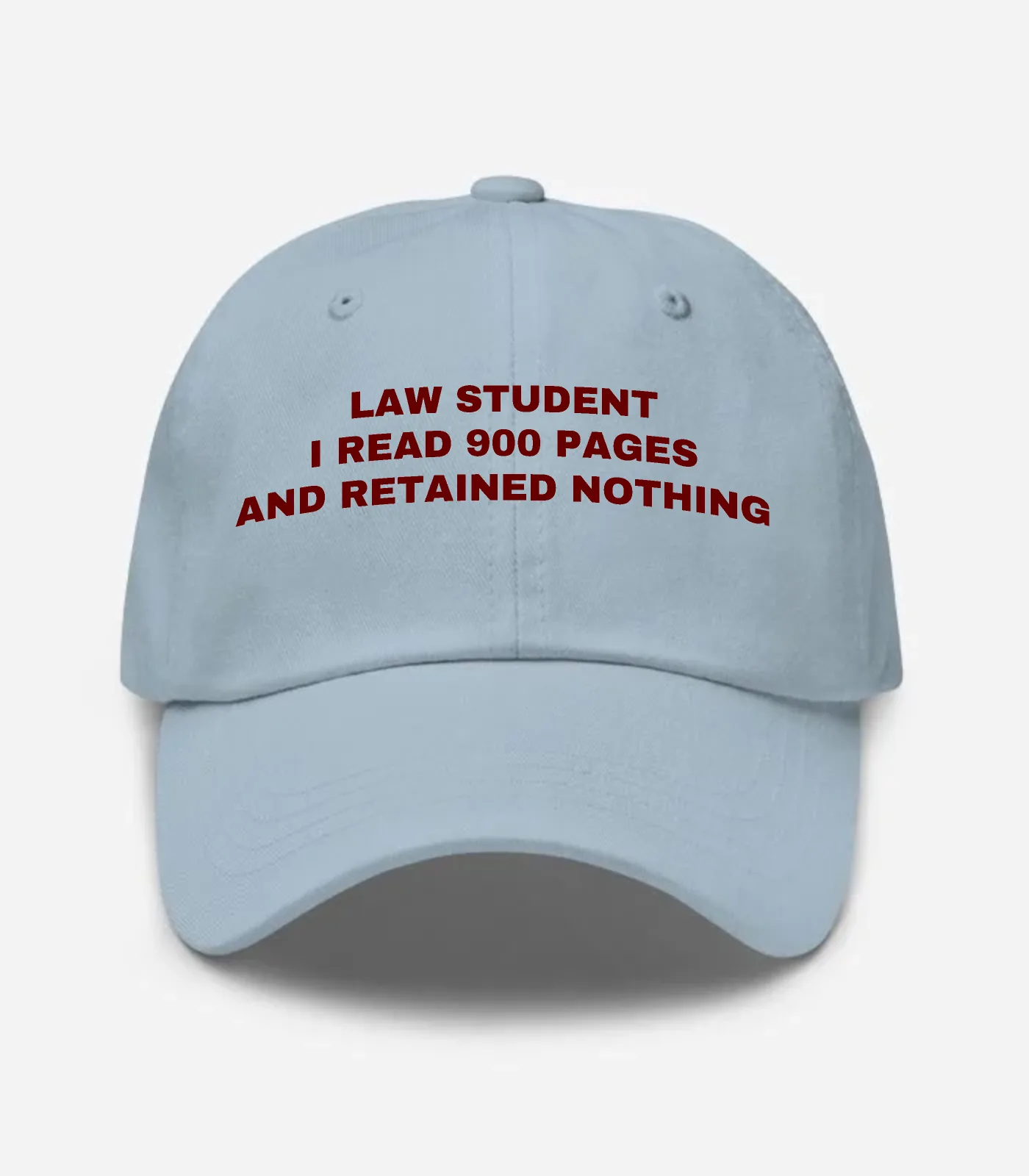Law Student I Read 900 Pages And Retained Nothing Hat