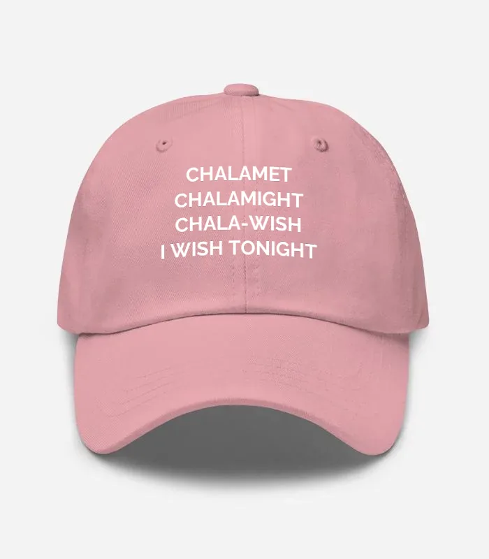 Timothée Chalamet Pun Meme Hats