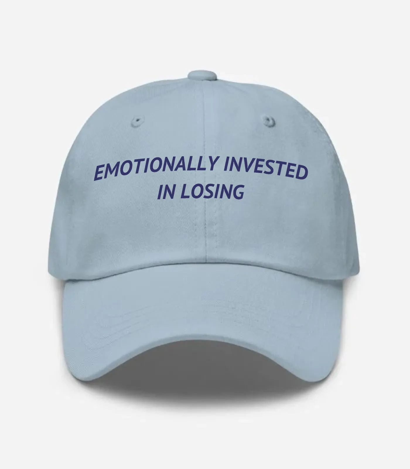 Emotionally Invested In Losing Hat - Light Blue