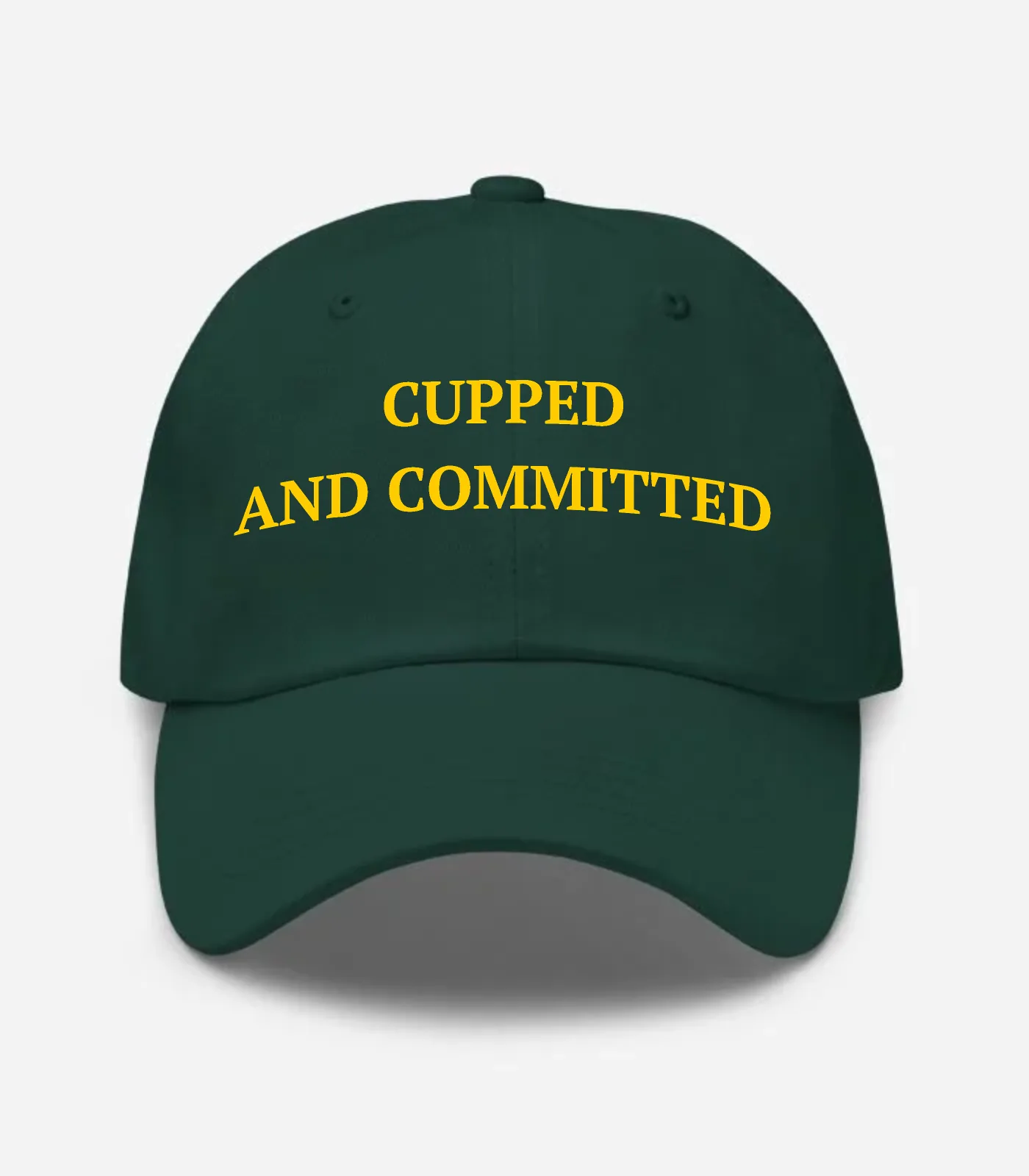 Cupped And Committed Hat - Spruce
