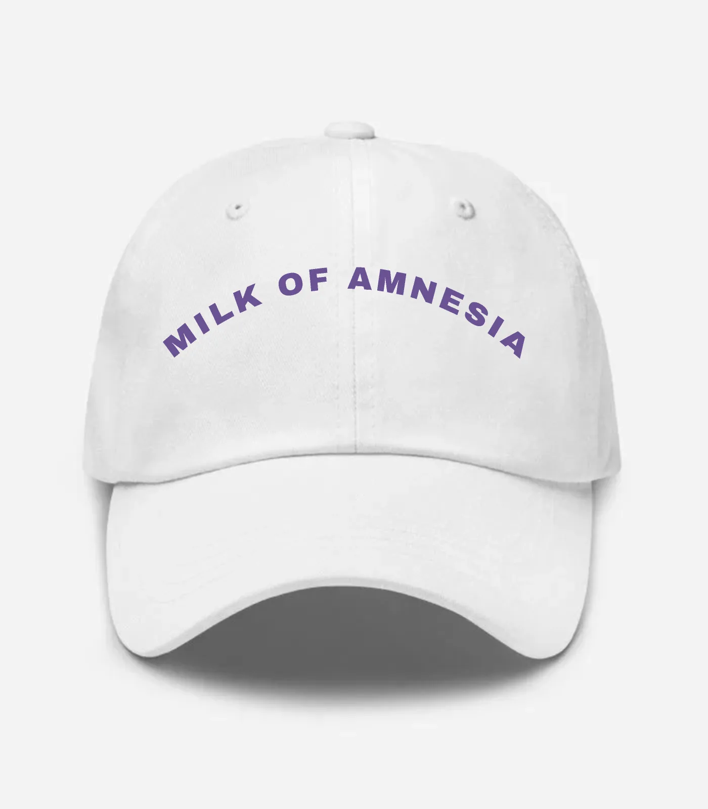 Milk Of Amnesia Arched Hat - White
