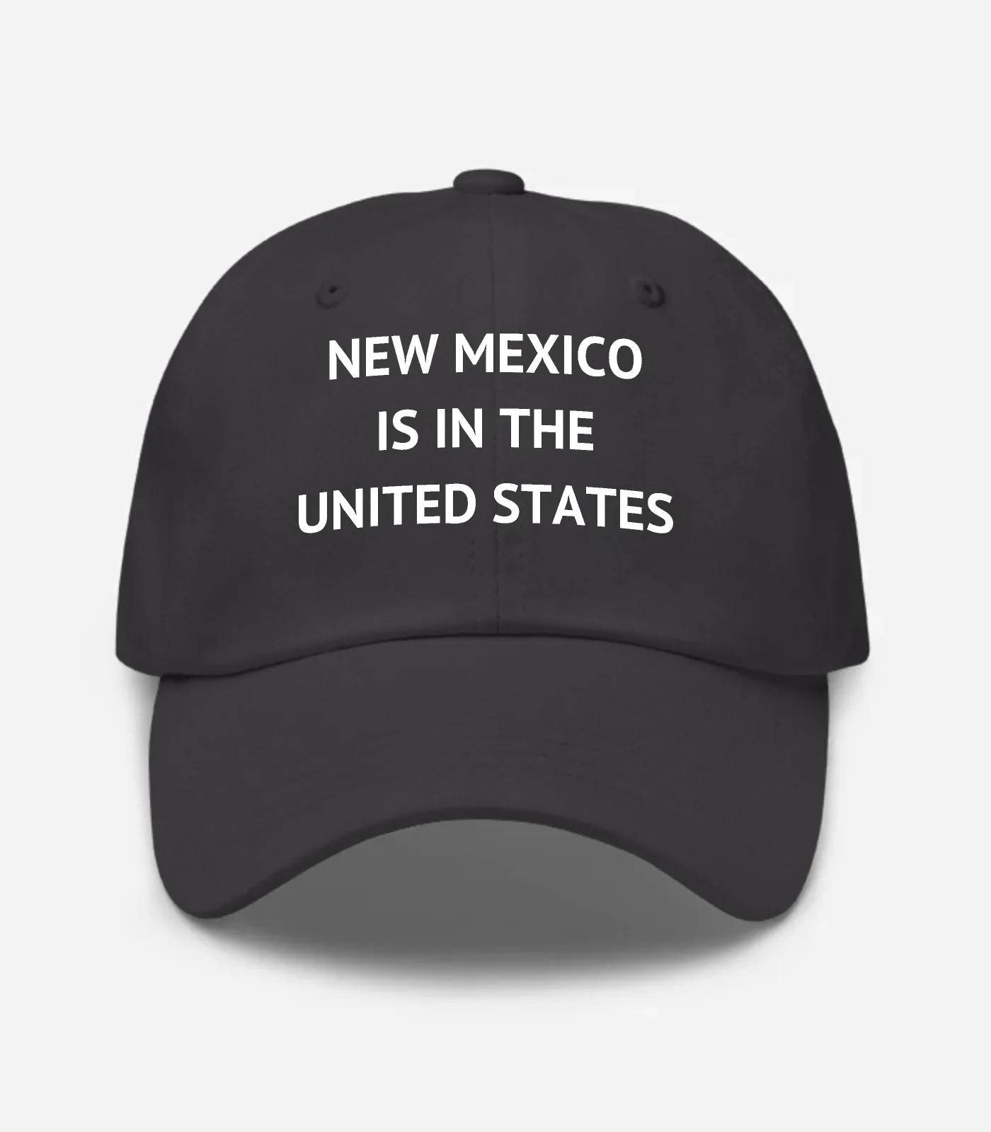 New Mexico Is In The United States Hat - Dark Grey