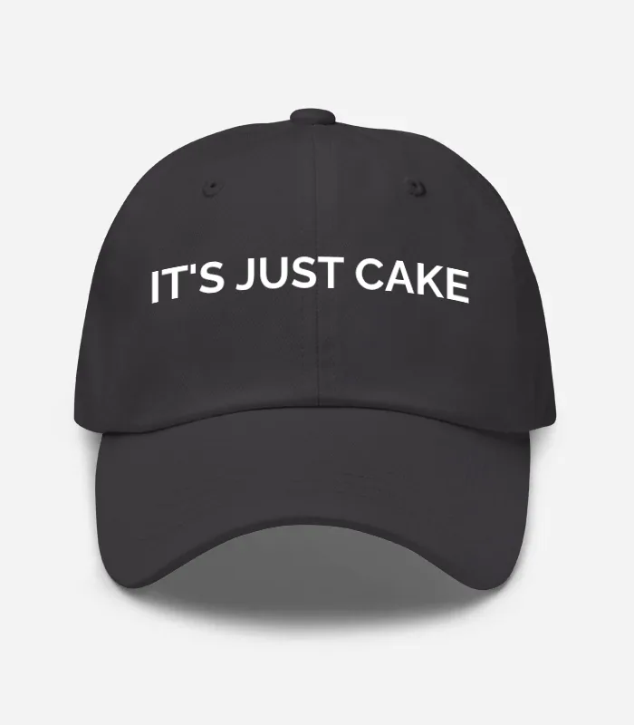 It's Just Cake Hat - Dark Grey