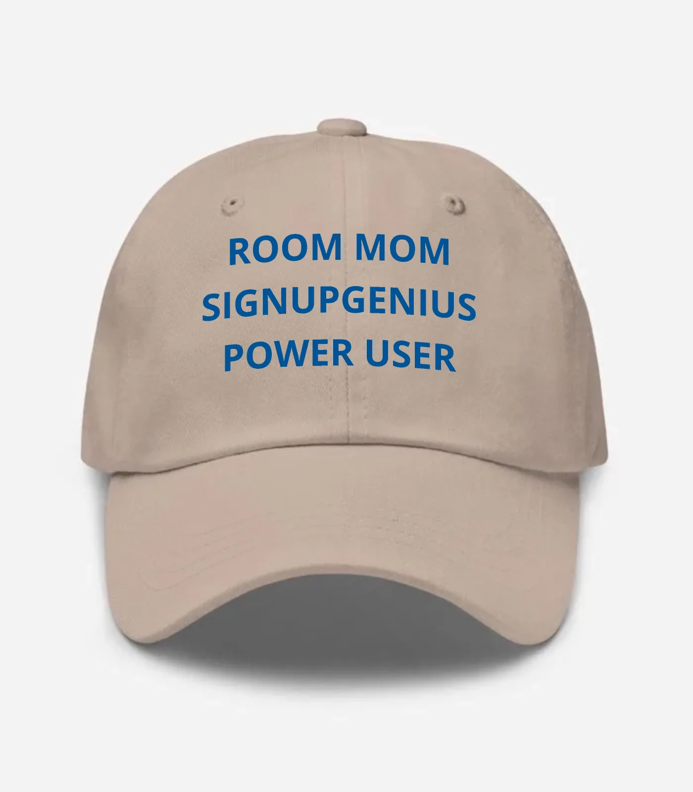 Room Mom Signupgenius Power User Hat - Stone