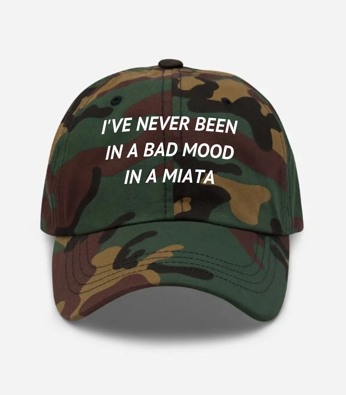 I've Never Been In A Bad Mood In A Miata Hat