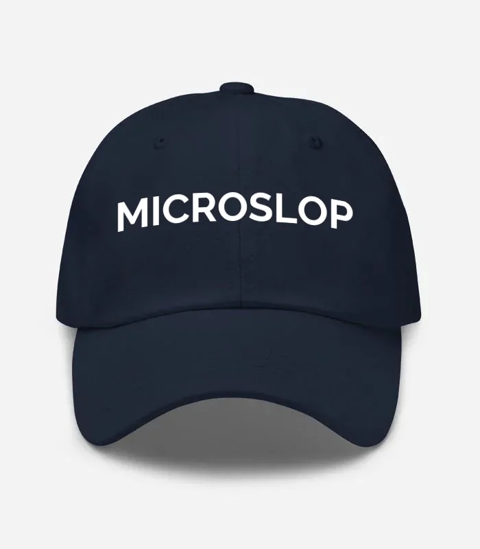 Microslop Hat - Navy