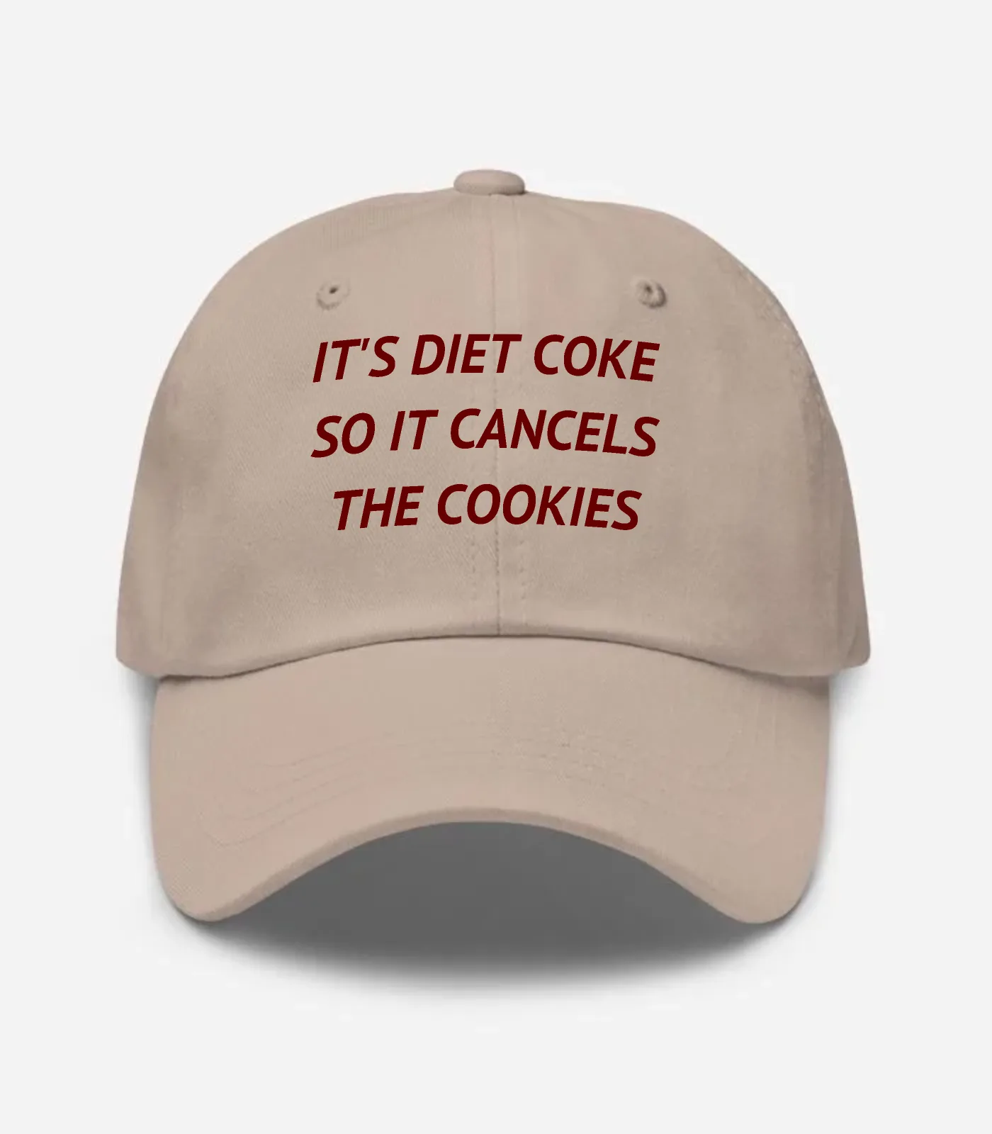 It's Diet Coke So It Cancels The Cookies Hat