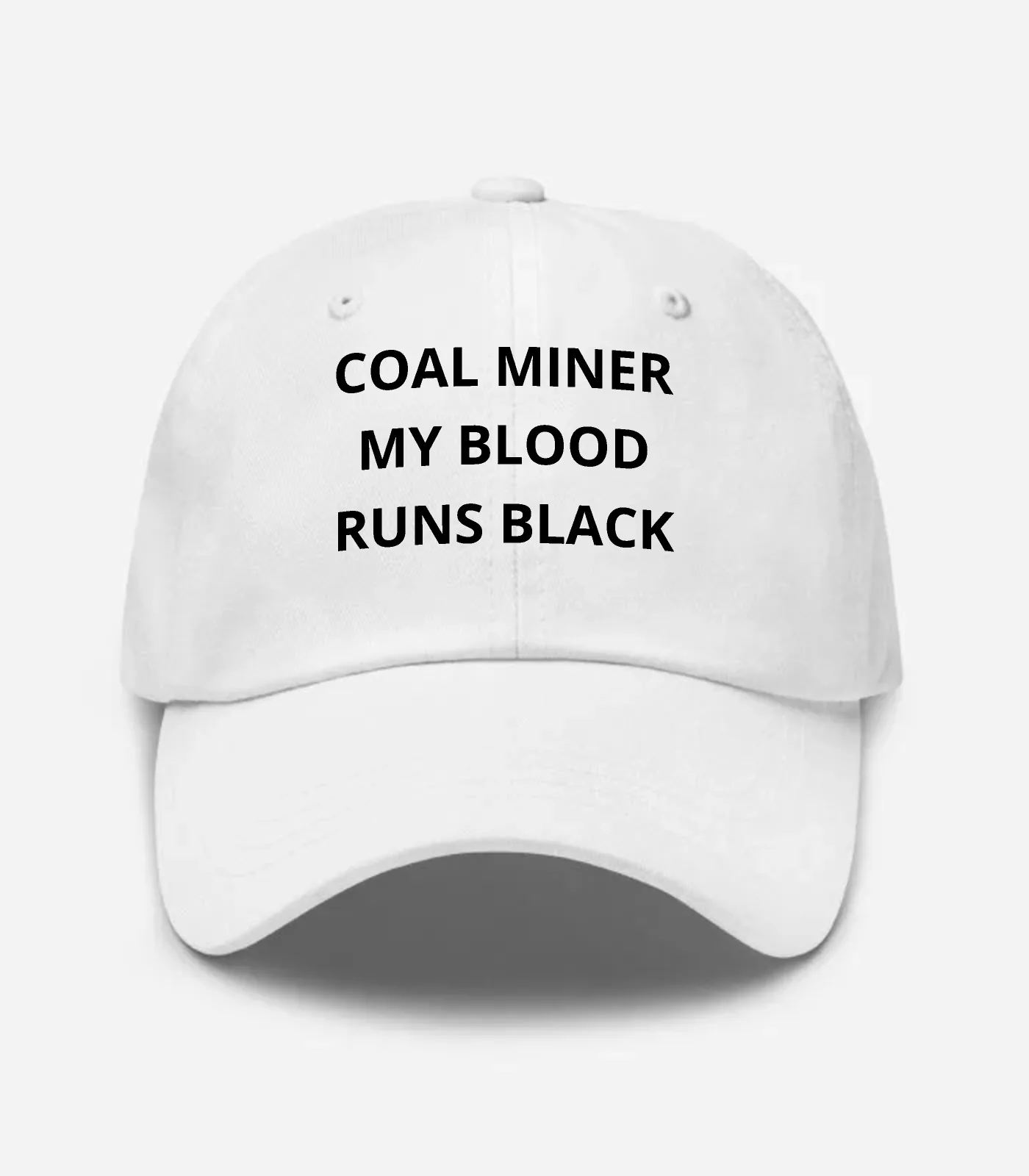 Coal Miner My Blood Runs Black Hat