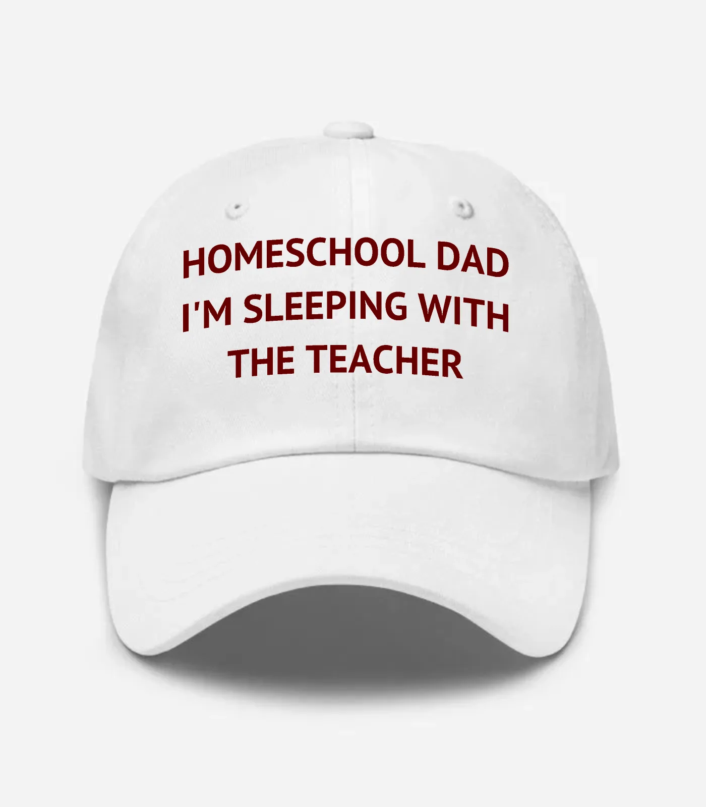 Homeschool Dad I'm Sleeping With The Teacher Hat