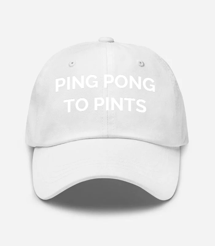 Ping Pong To Pints Hat