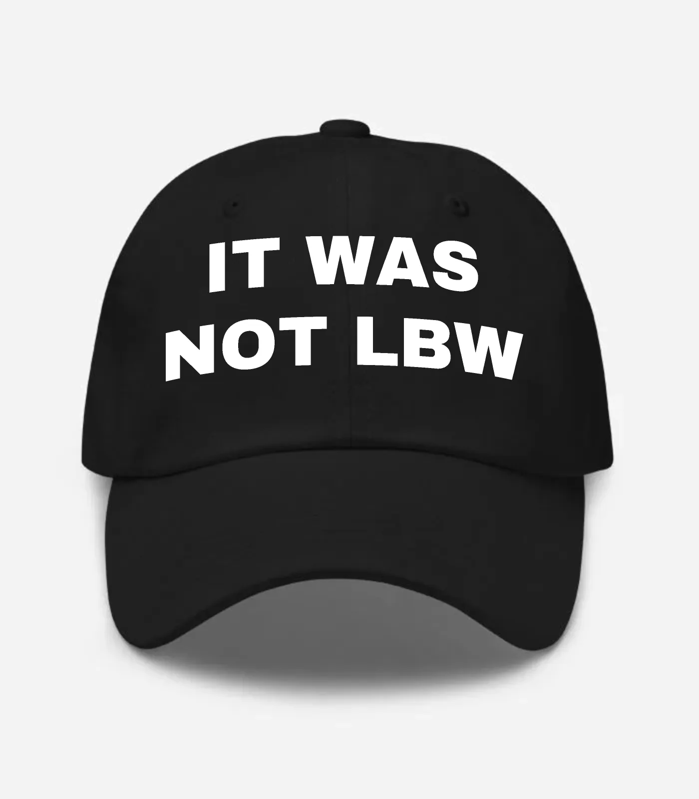 It Was Not Lbw Hat - Black