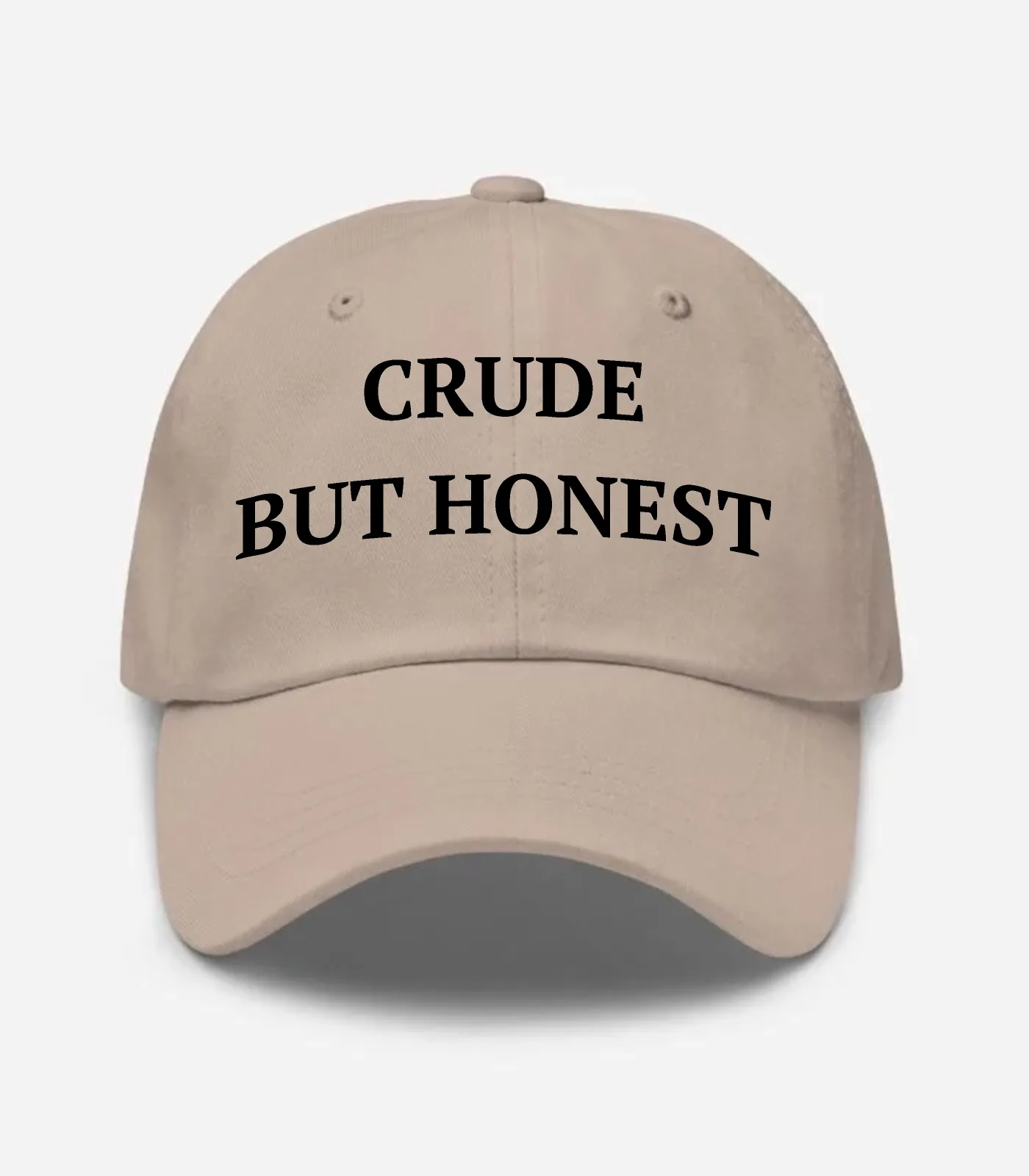 Crude But Honest Hat - Stone