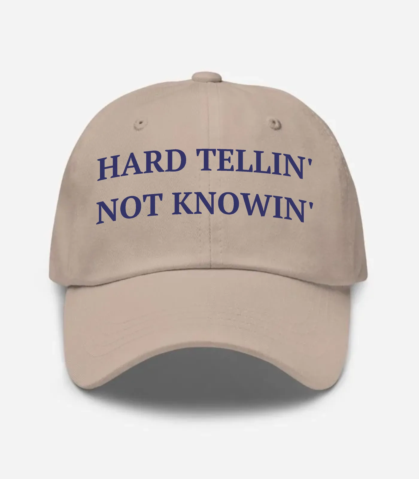 Hard Tellin' Not Knowin' Hat - Stone
