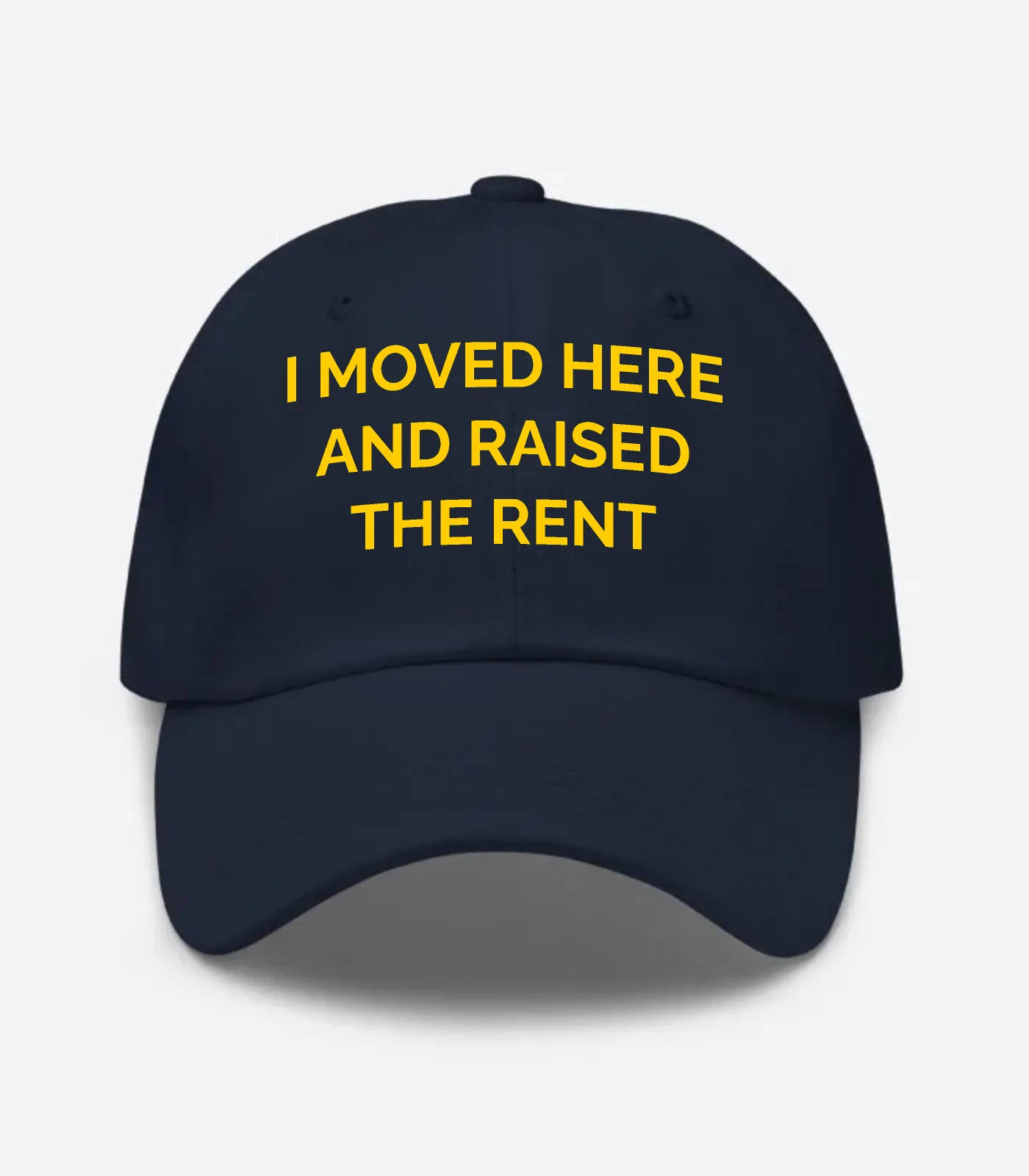 I Moved Here And Raised The Rent Hat - Navy
