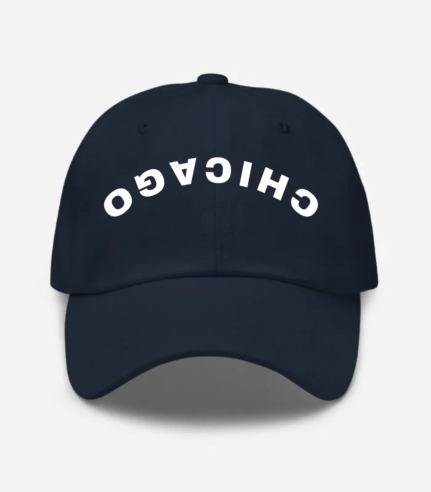 Chicago Upside Down Hat - Navy