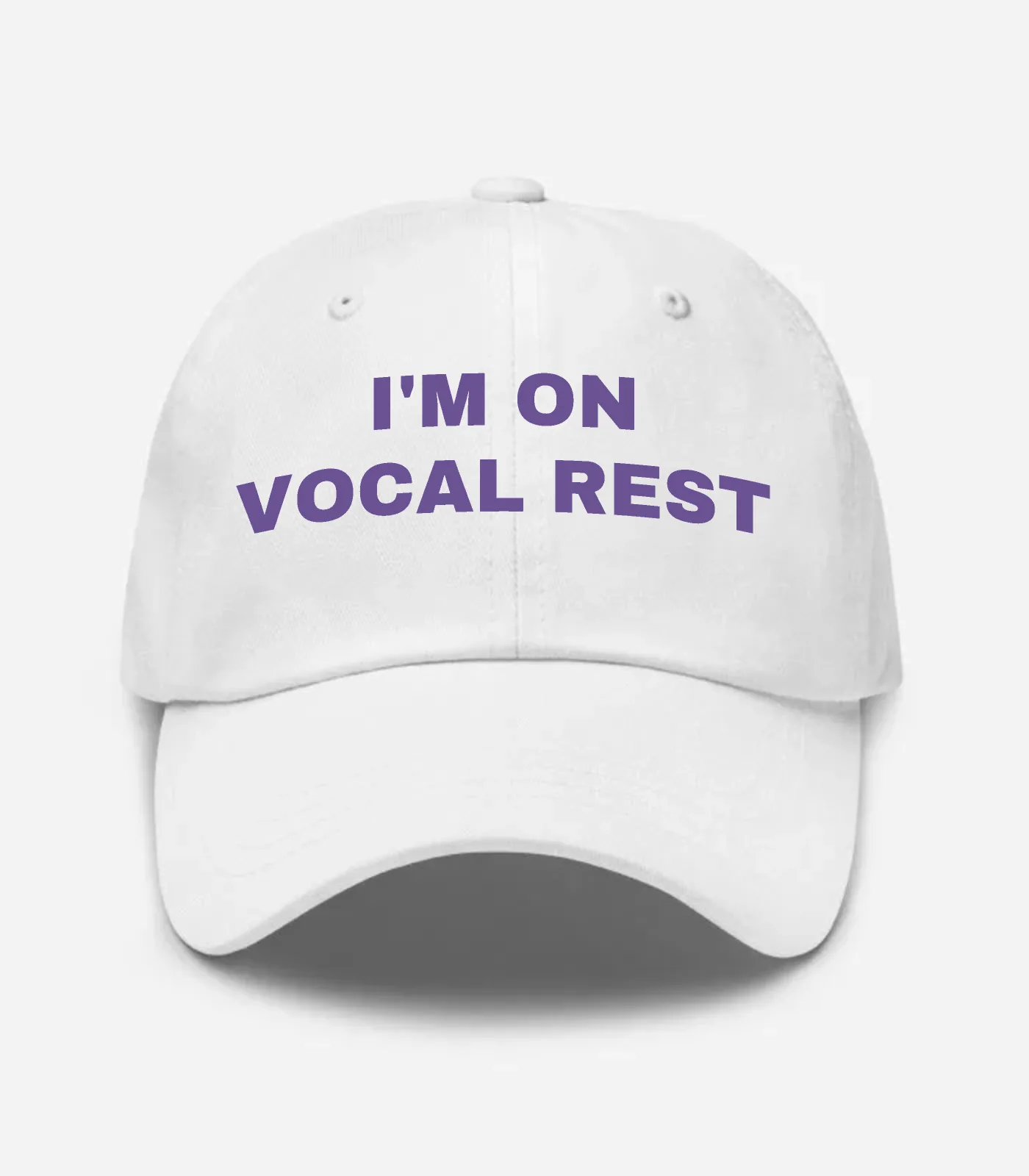 I'm On Vocal Rest Hat