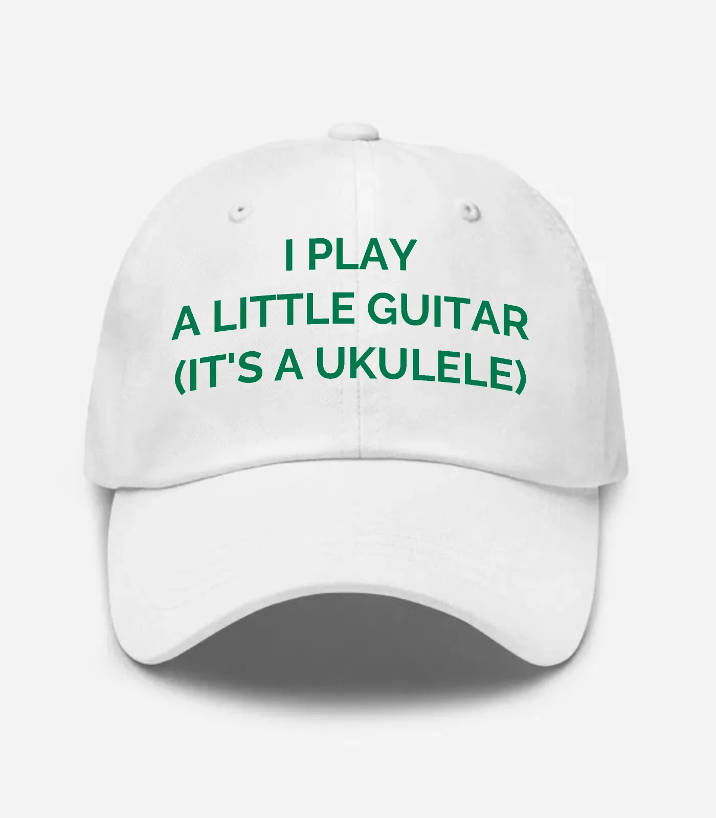 I Play A Little Guitar (It's A Ukulele) Hat