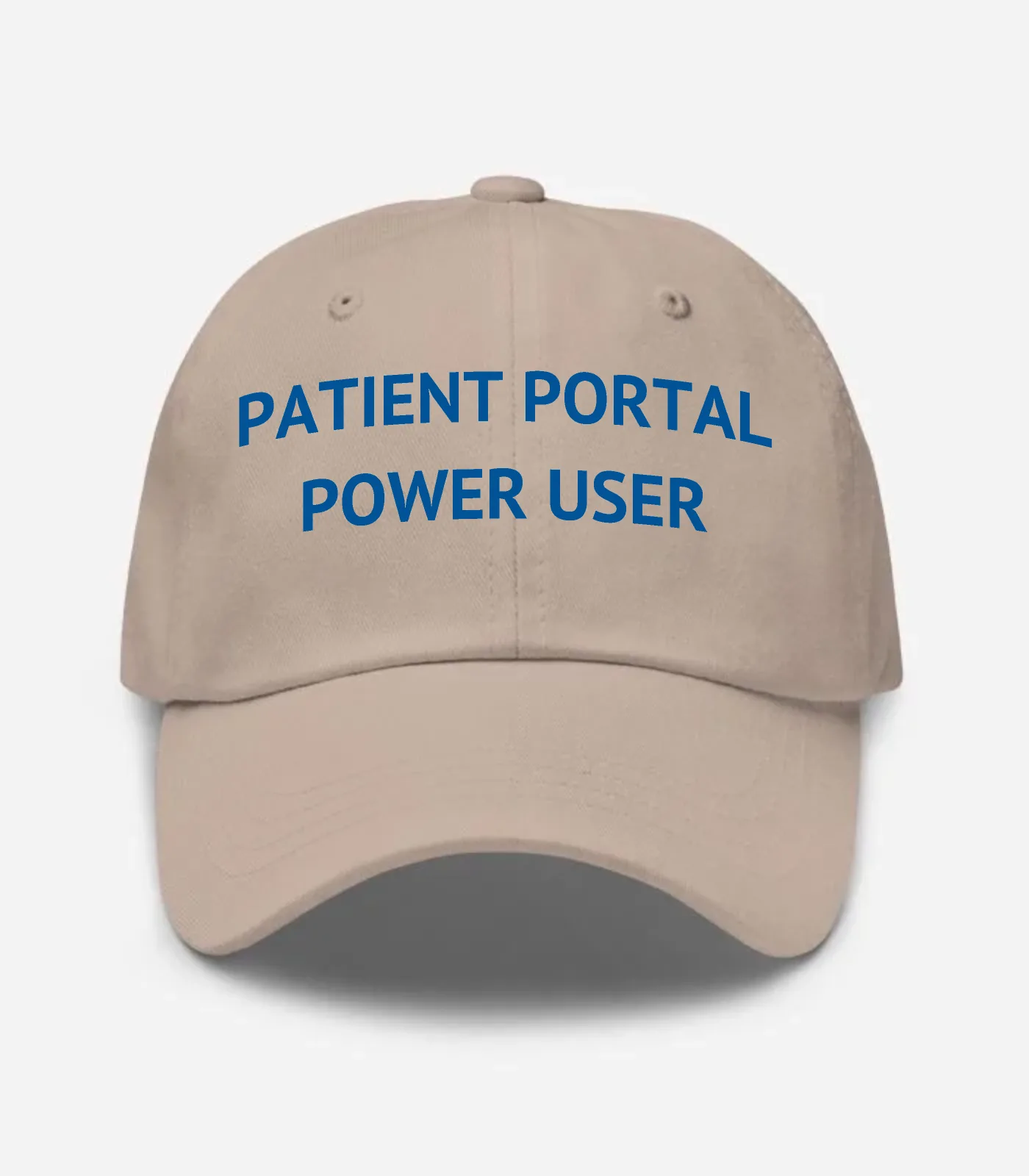 Patient Portal Power User Hat - Stone