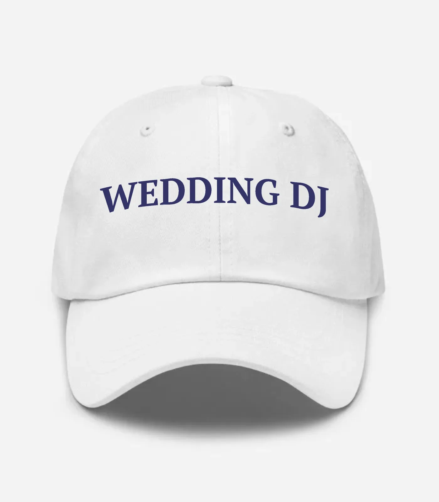Wedding DJ Hat - White
