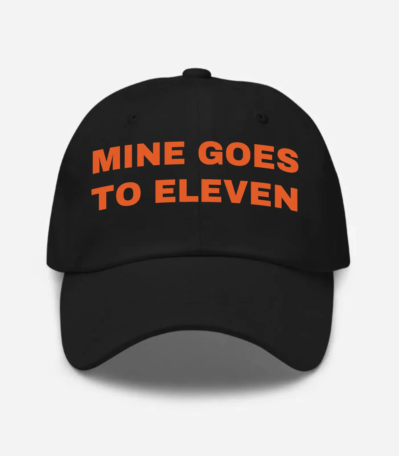 Mine Goes To Eleven Hat - Black