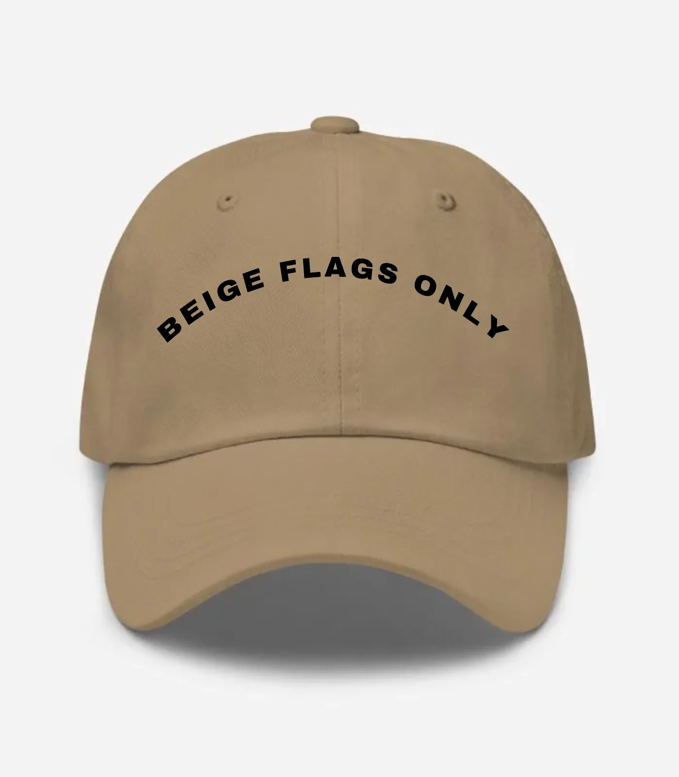 Beige Flags Only Hat