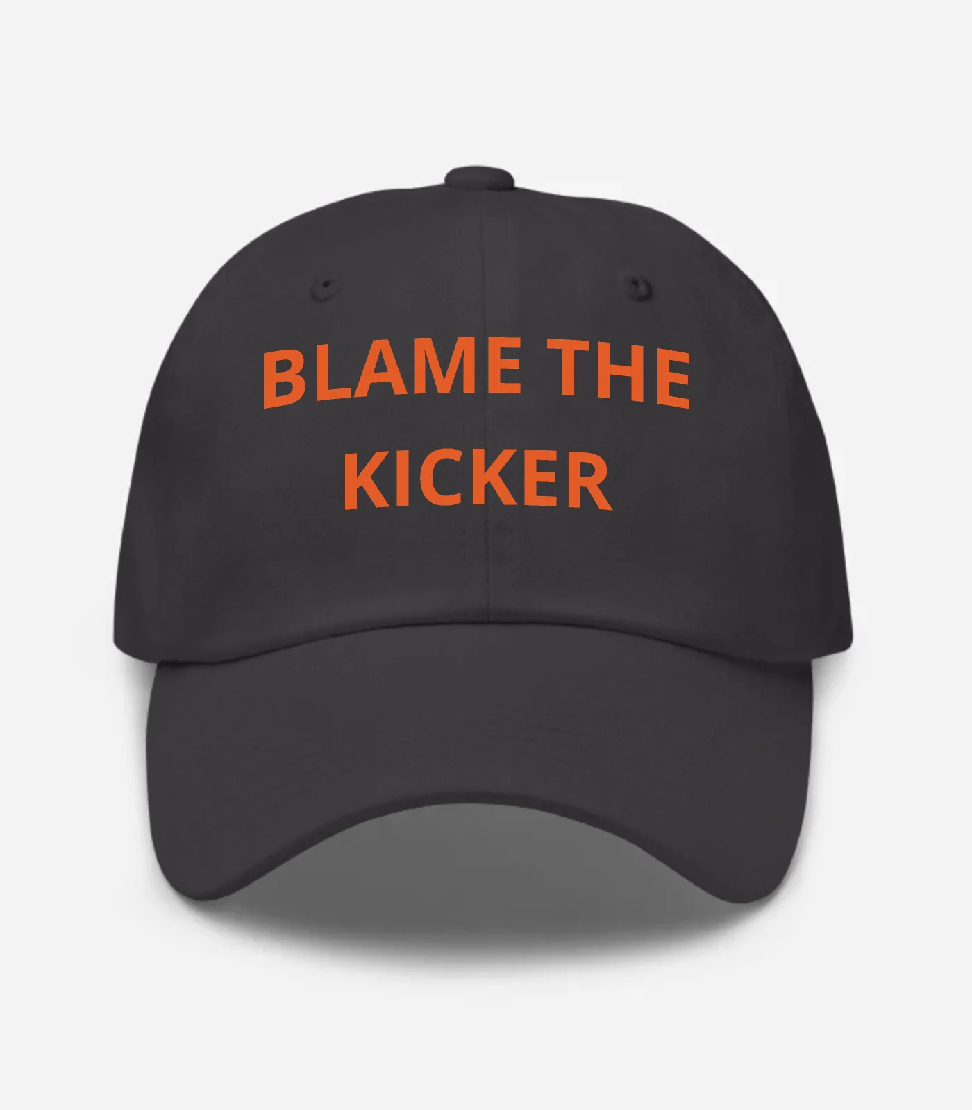 Blame The Kicker Hat - Dark Grey