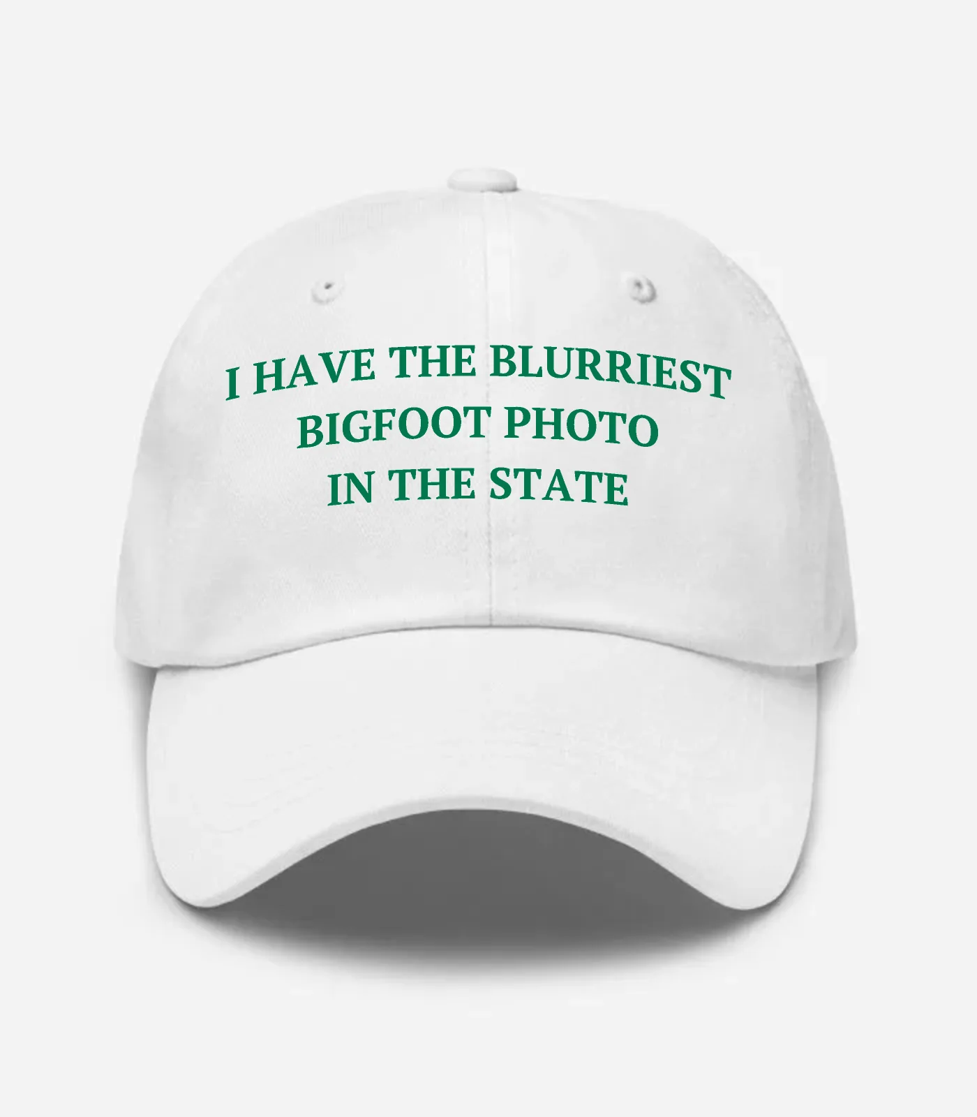 I Have The Blurriest Bigfoot Photo In The State Hat - White