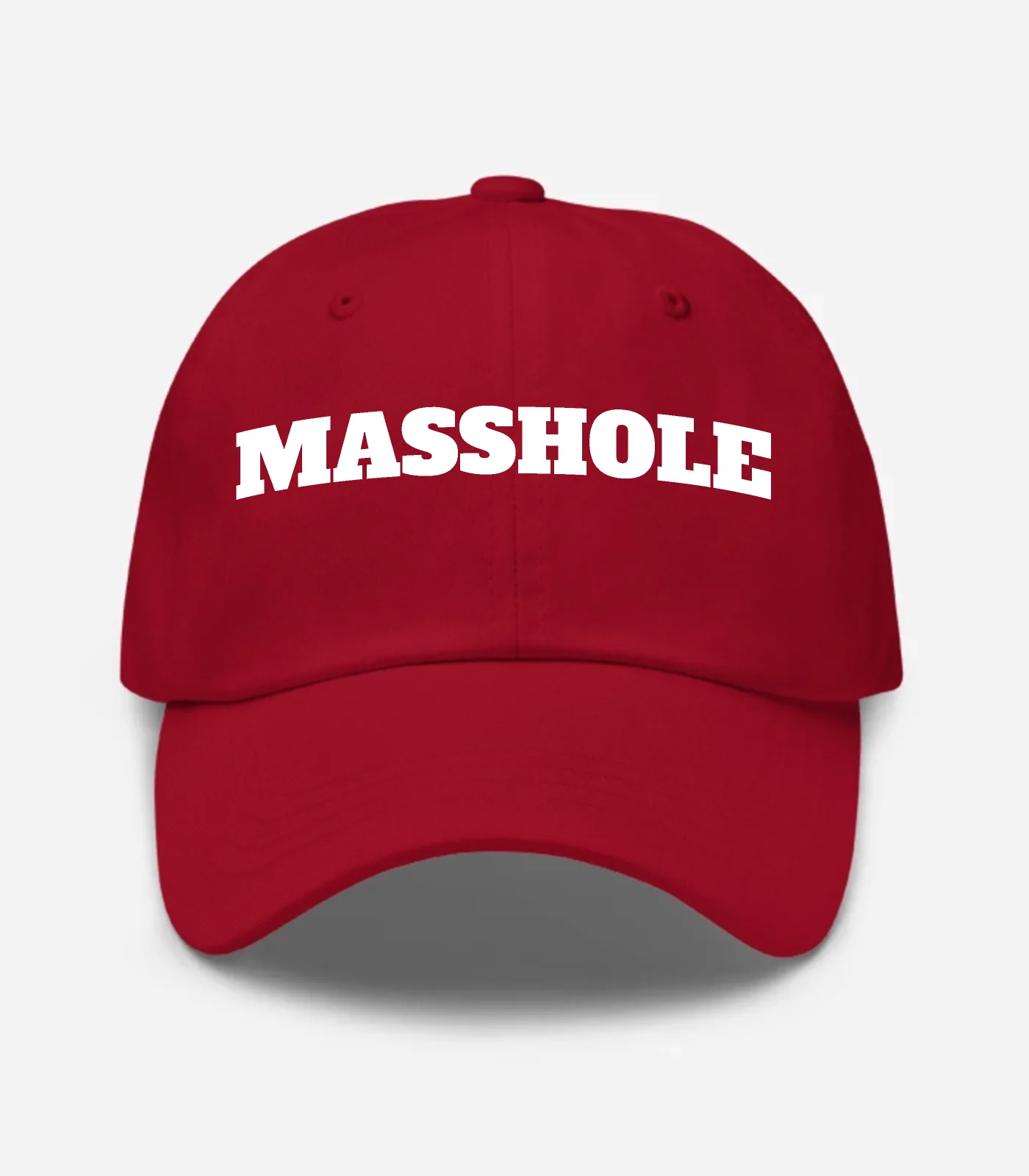 Masshole Hat - Cranberry