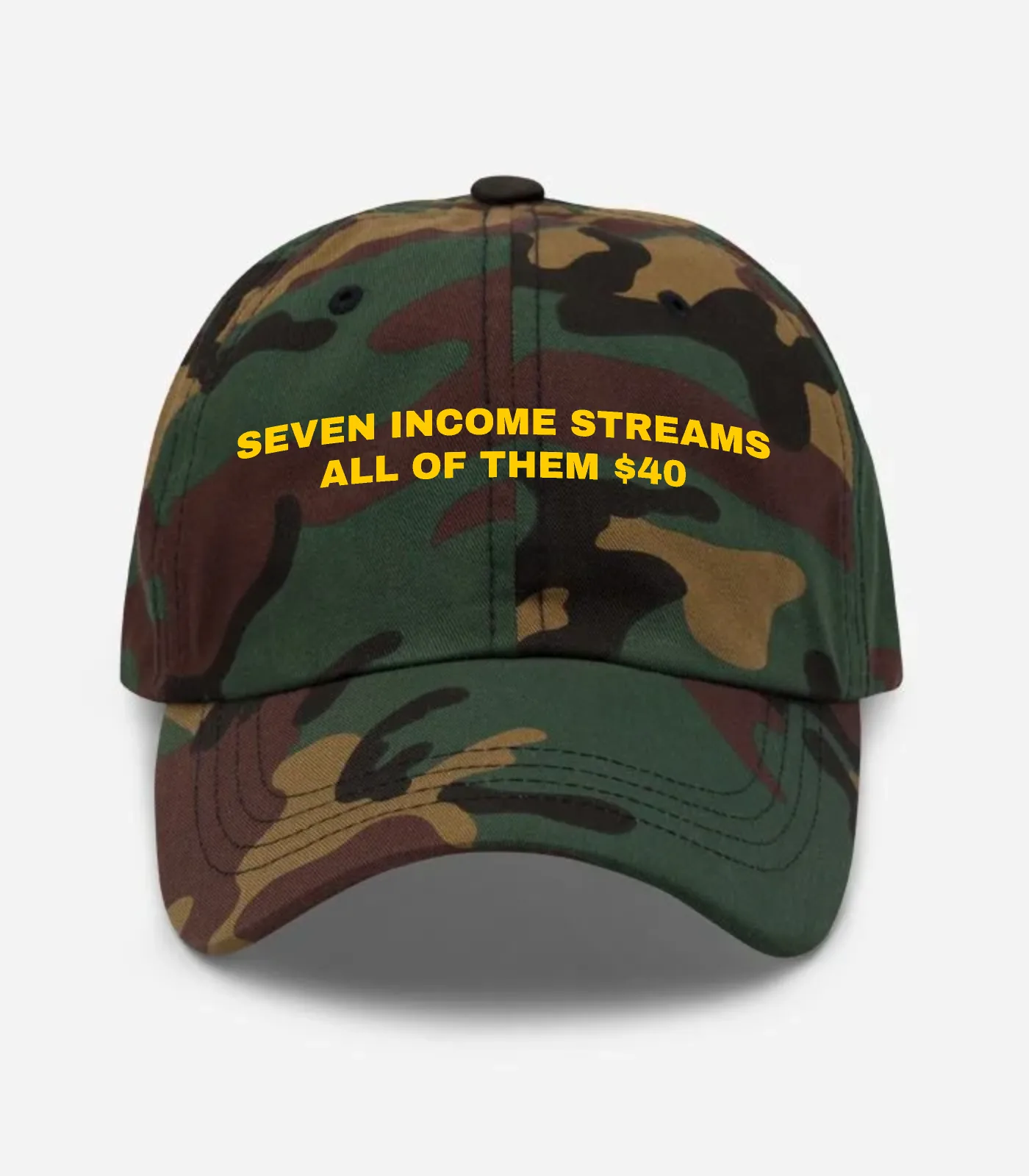 Seven Income Streams All Of Them $40 Hat
