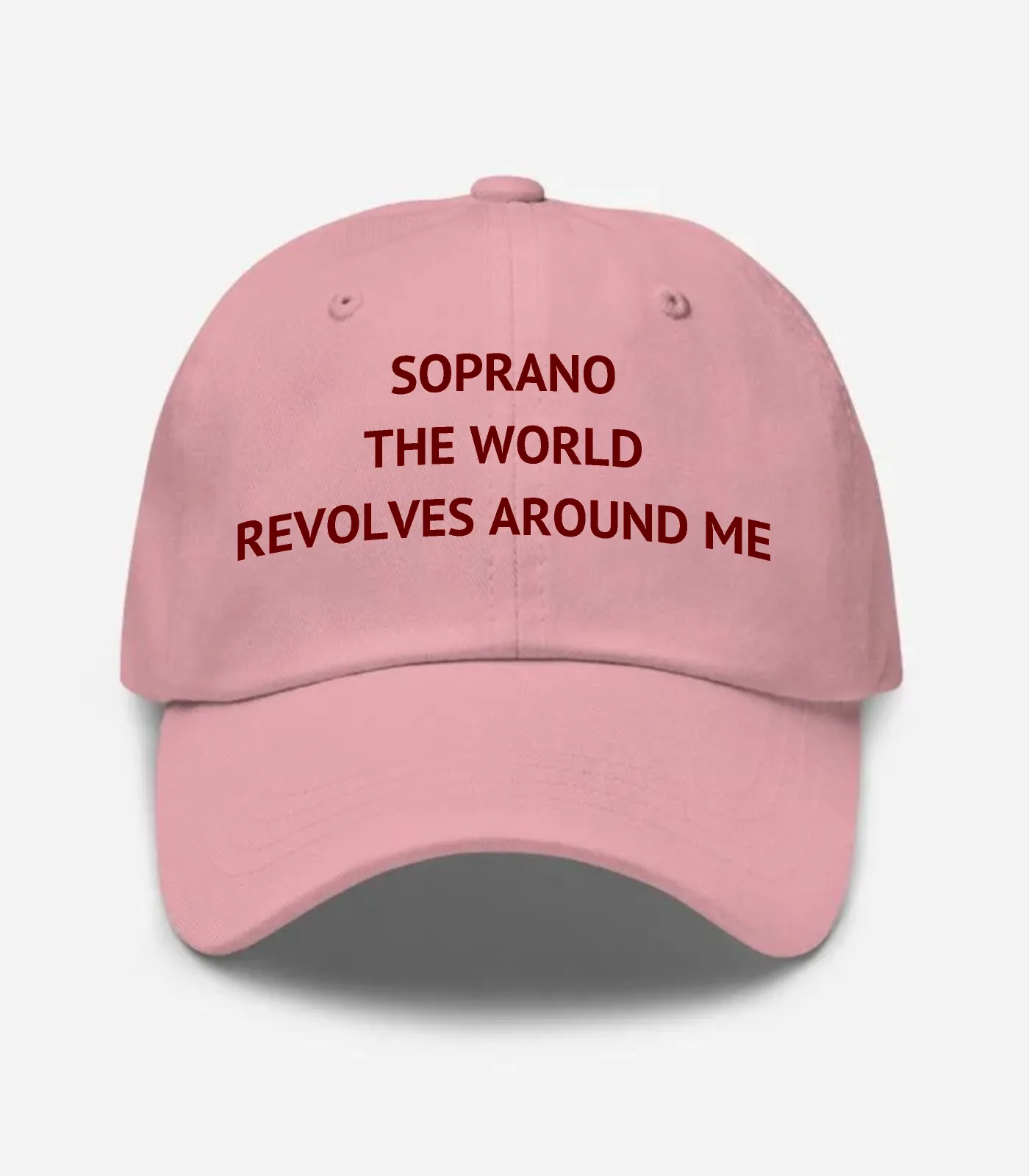 Soprano The World Revolves Around Me Hat - Pink