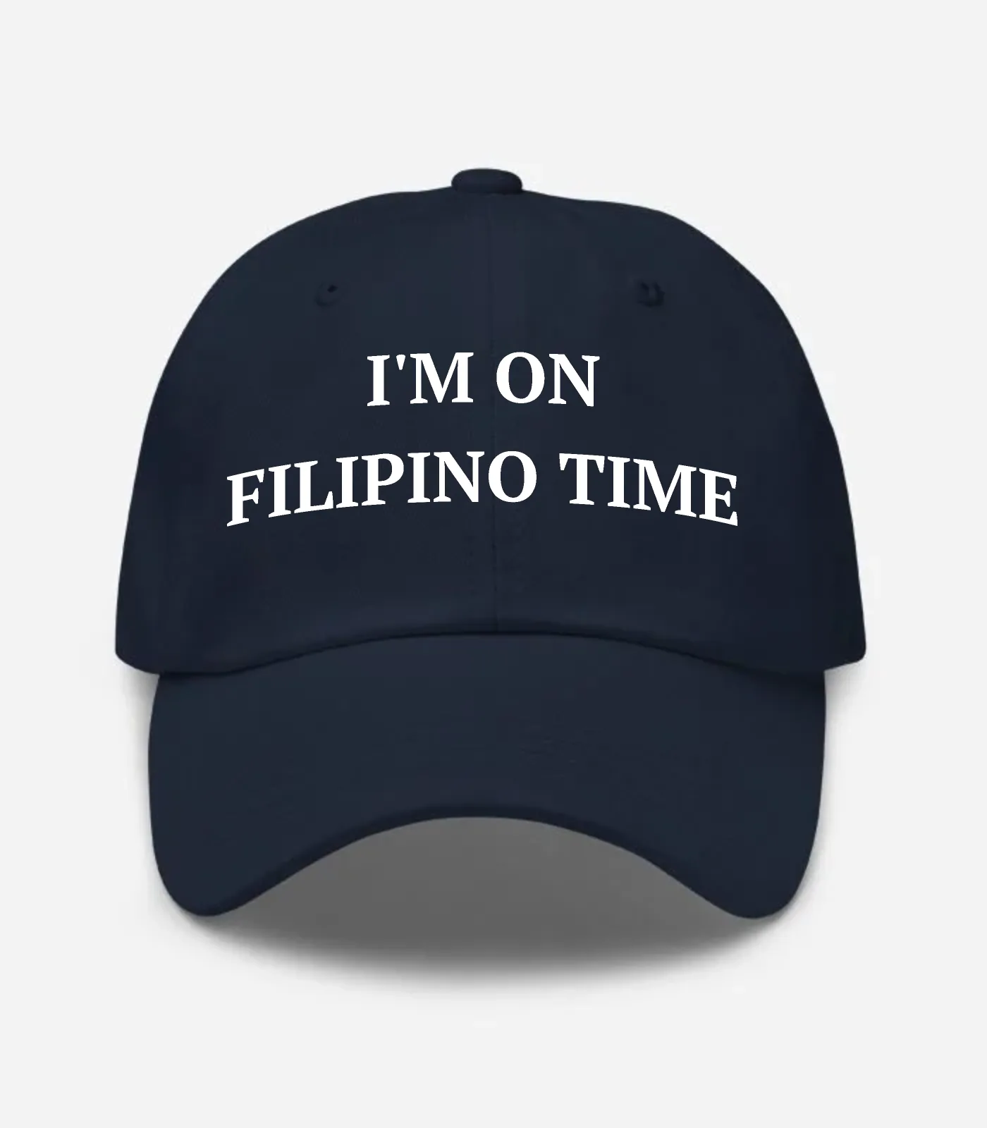 I'm On Filipino Time Hat - Navy