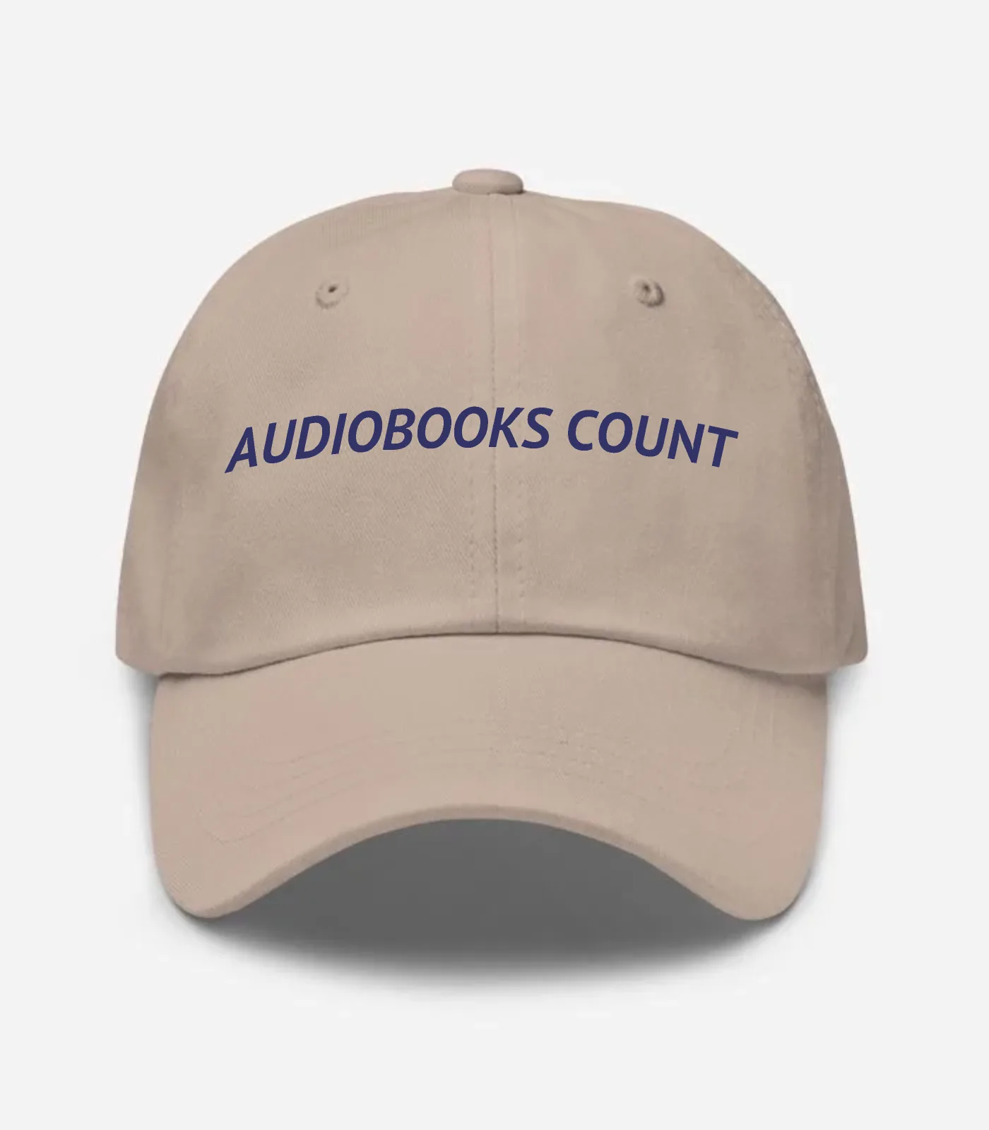 Audiobooks Count Hat - Stone
