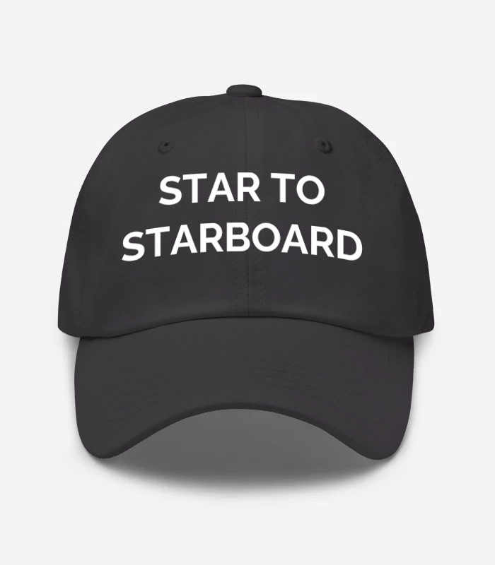 Star To\nstarboard Hat