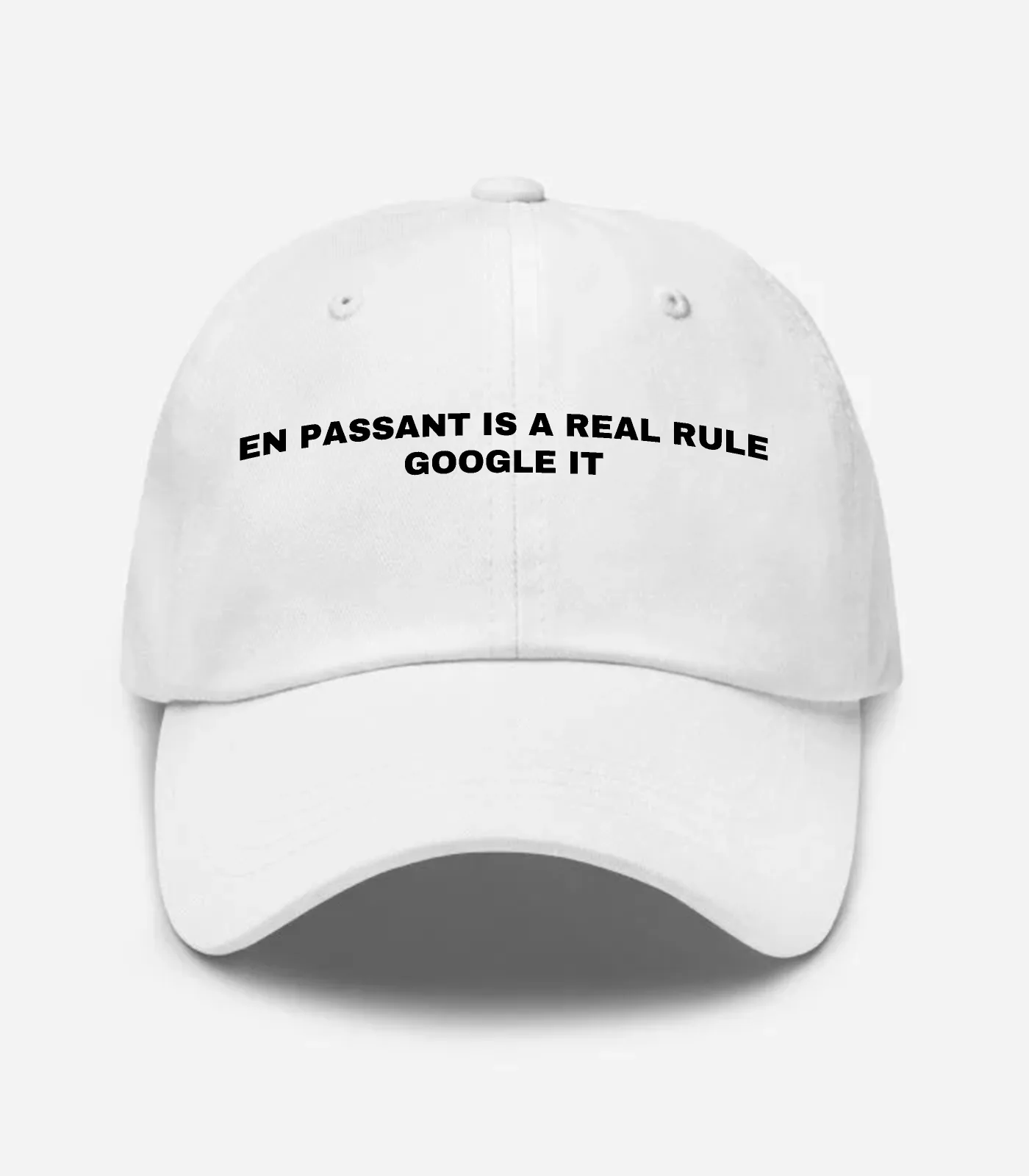 En Passant Is A Real Rule Google It Hat - White