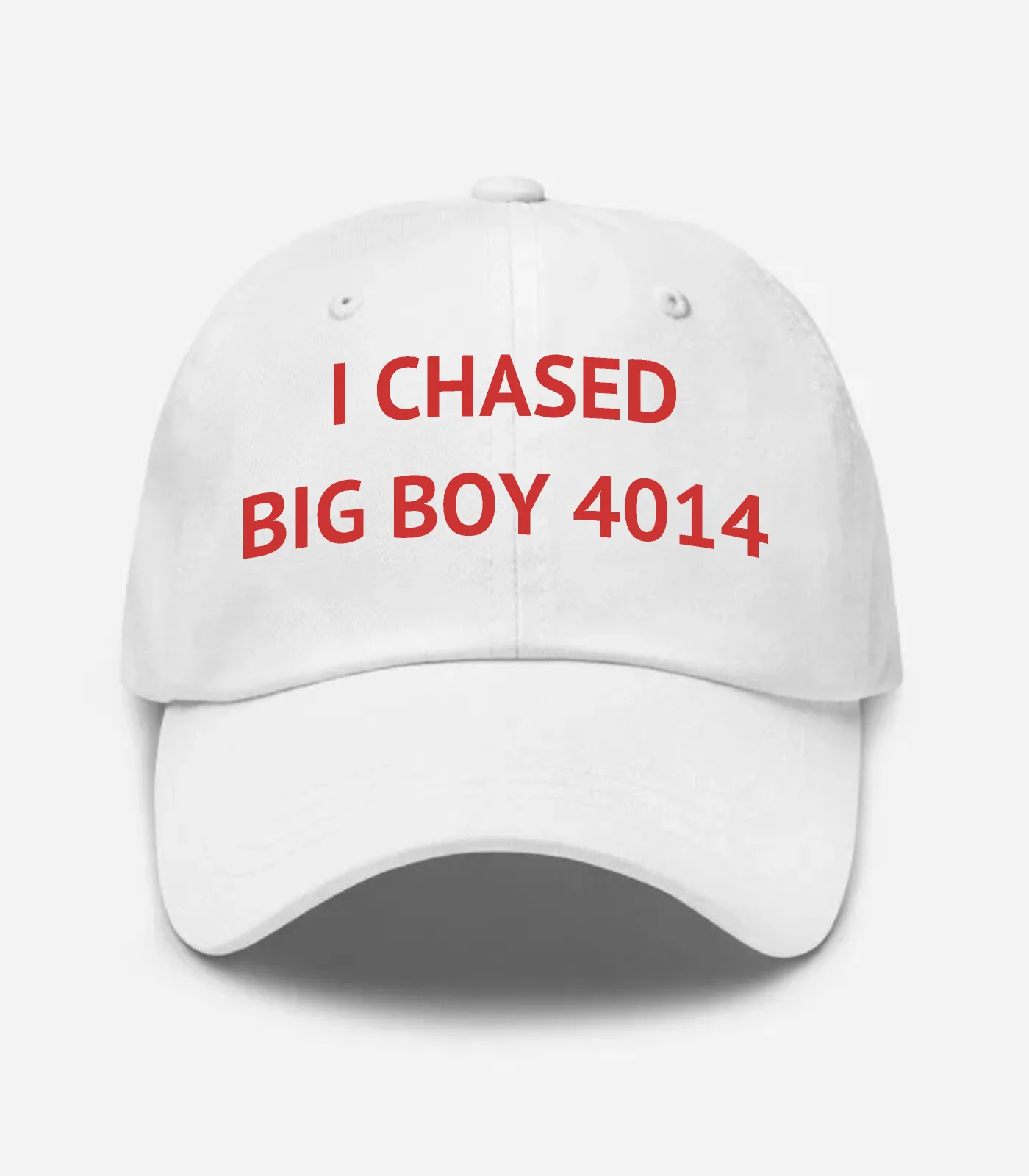 I Chased Big Boy 4014 Hat - White