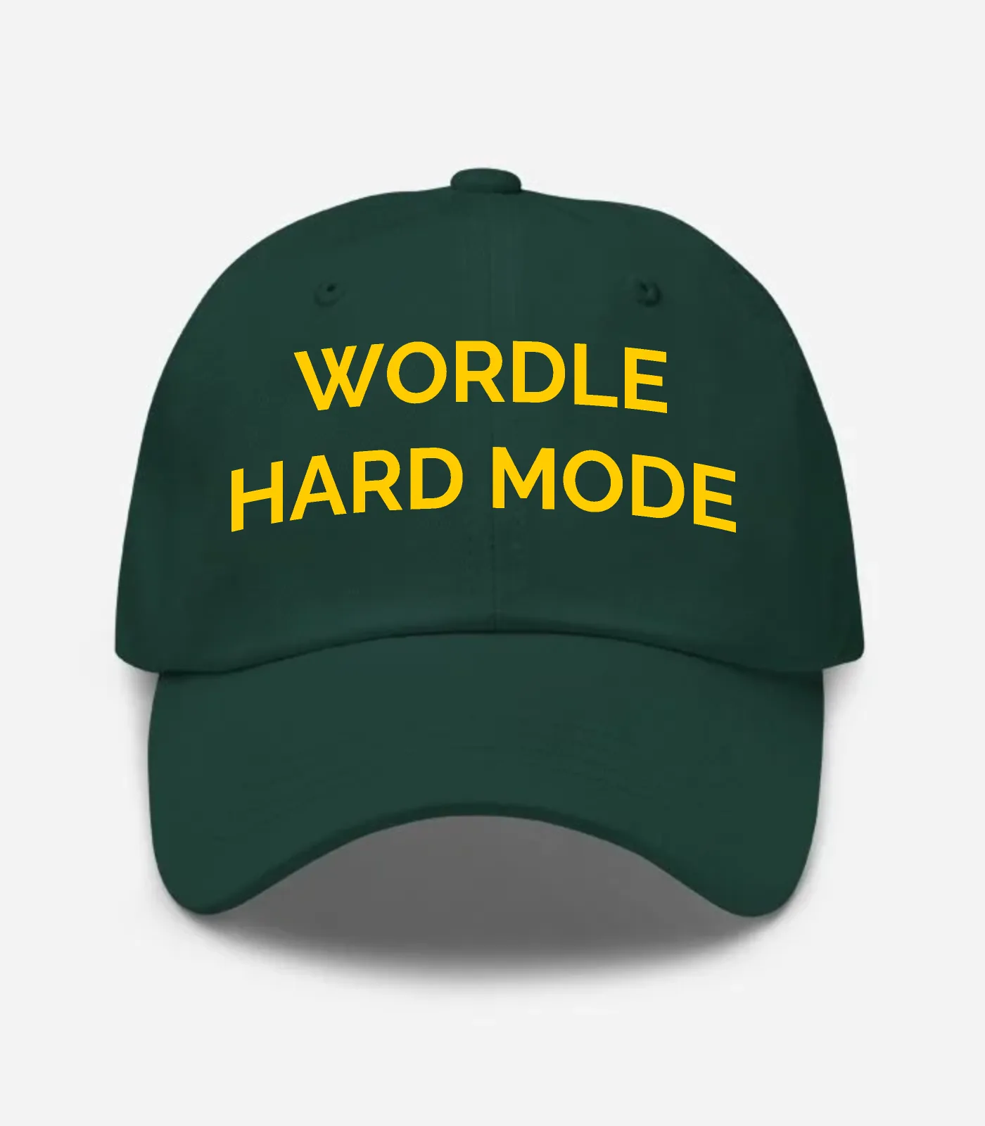 Wordle Hard Mode Hat - Spruce