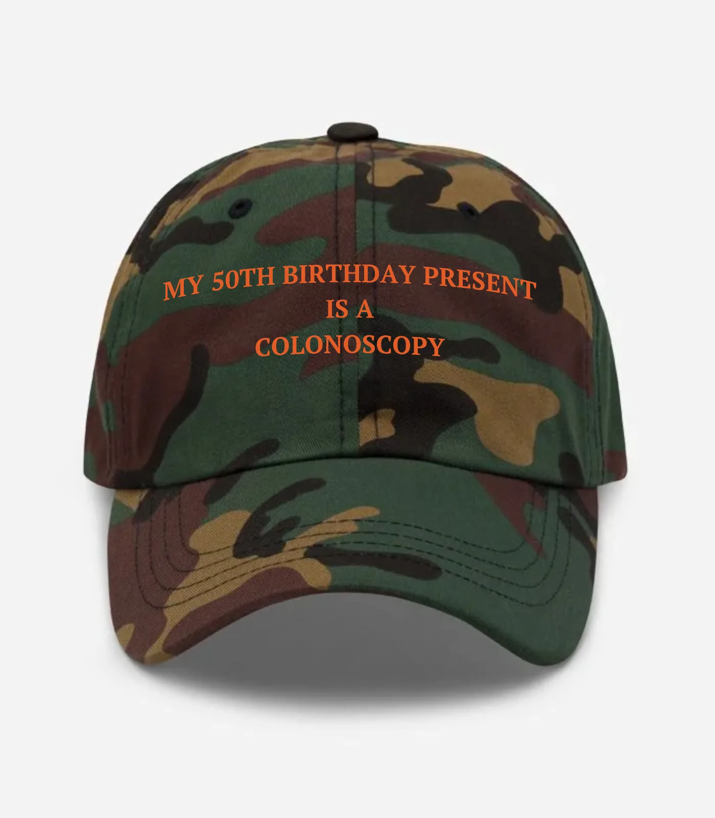 My 50Th Birthday Present Is A Colonoscopy Hat
