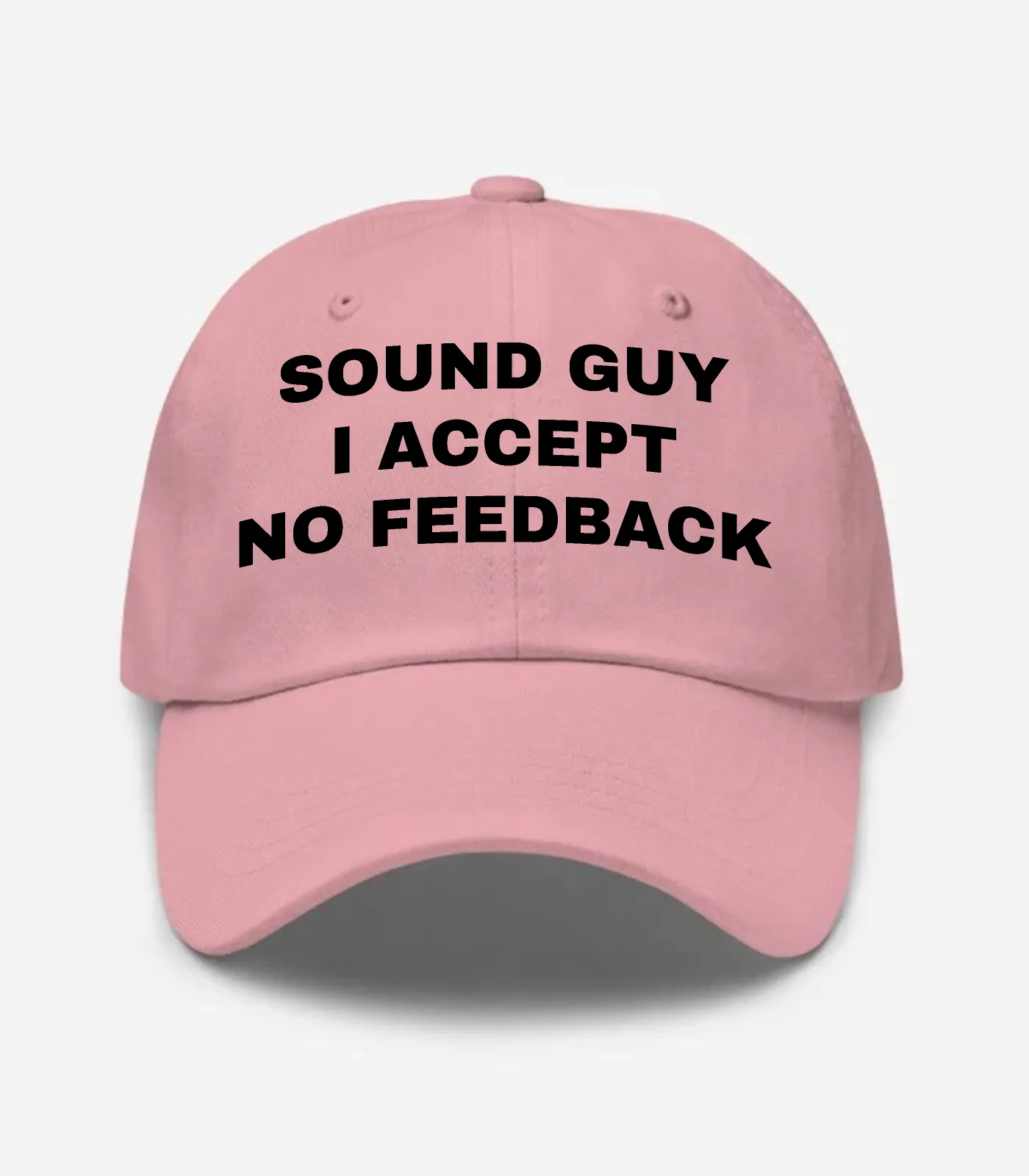 Sound Guy I Accept No Feedback Hat