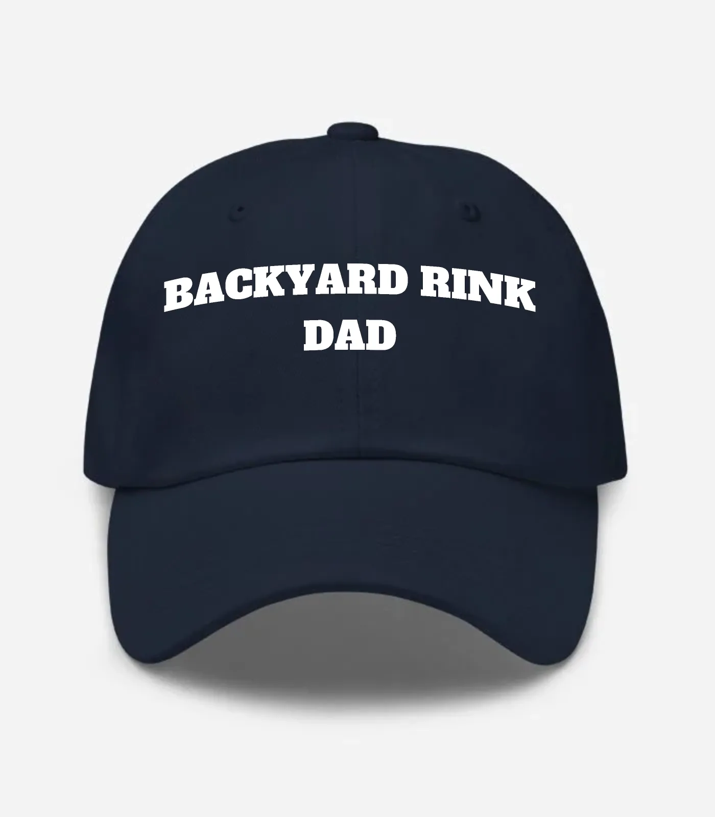 Backyard Rink Dad Hat