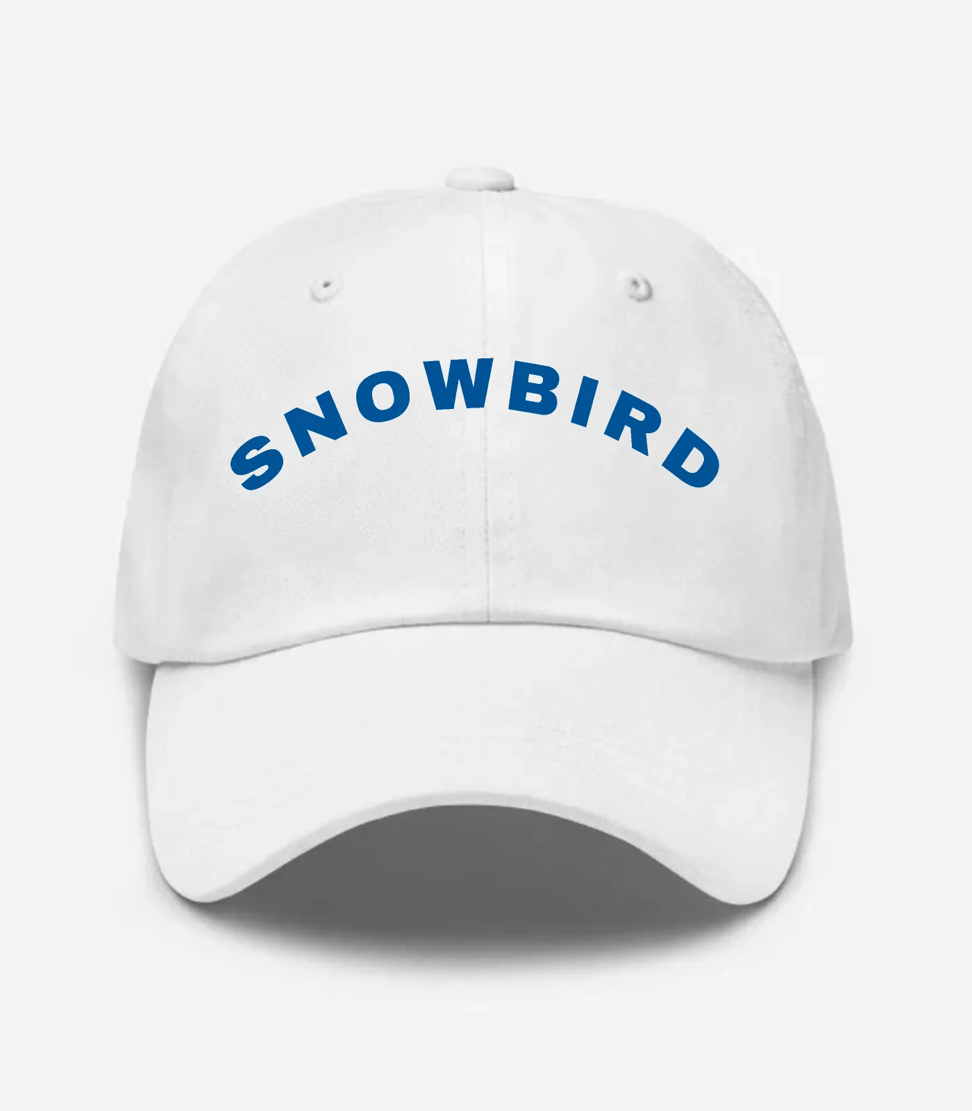 Snowbird Arched Hat - White