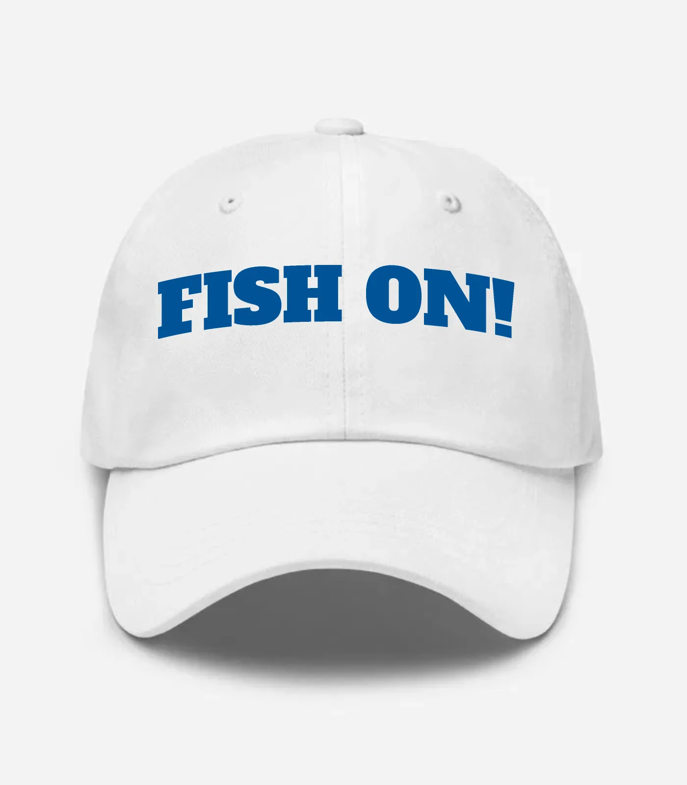 Fish On! Hat - White